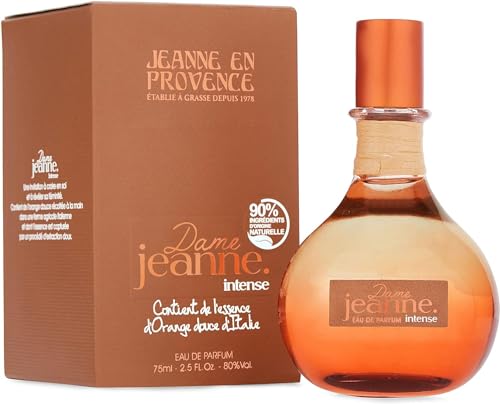 JEANNE EN PROVENCE - Dame Jeanne Intense – Eau de Toilette für Damen – fruchtiger Duft – Inhaltsstoffe natürlichen Ursprungs – hergestellt in Frankreich – Flasche 75 ml von Jeanne En Provence