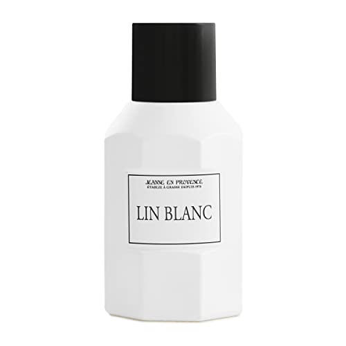 Jeanne en Provence - Lin Blanc – Eau de Toilette – Herren – hergestellt in Frankreich – 100 ml von Jeanne En Provence