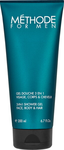 Jeanne Piaubert Méthode for Men 3-in-1 Shower Gel Face, Body & Hair 200 ml von Jeanne Piaubert