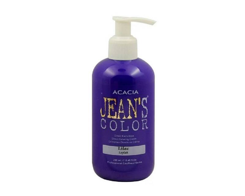 Jeans Color Haarfarbe Semi Permanente Direktziehende Haarfarbe 250ml Dream Blue von Jeans Color