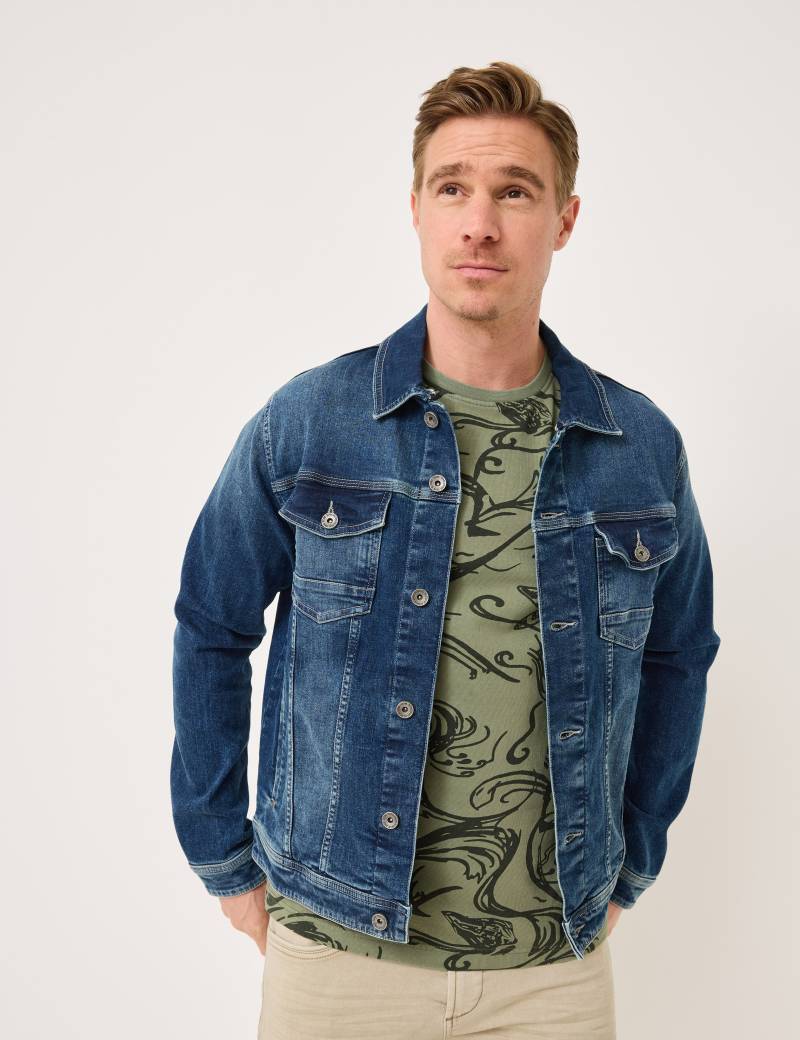 Basic Jeansjacke im Western-Style von Jeans Fritz