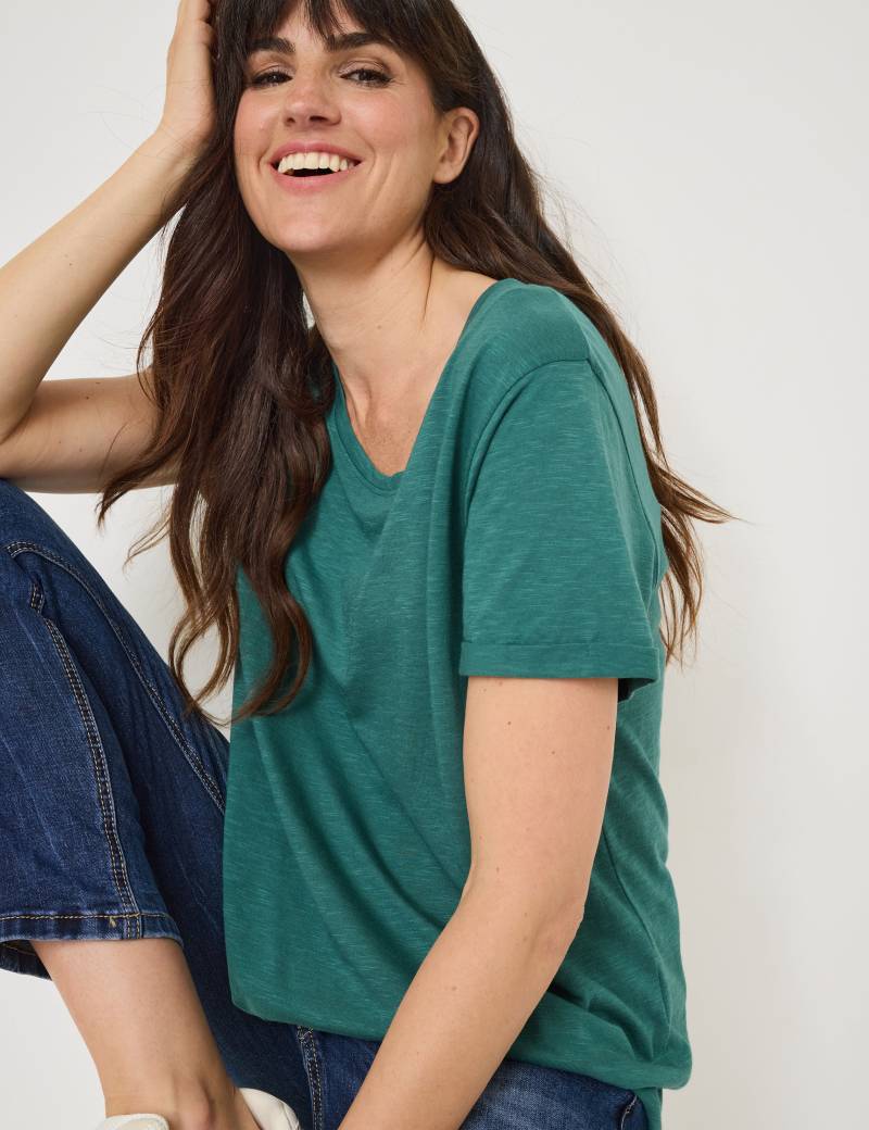 Basic T-Shirt, Modell Conni von Jeans Fritz