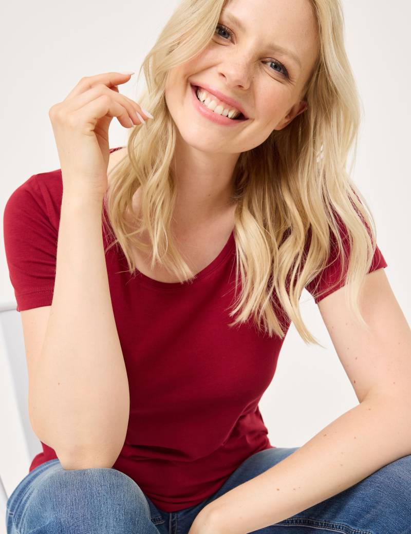 Basic T-Shirt Modell LEA von Jeans Fritz