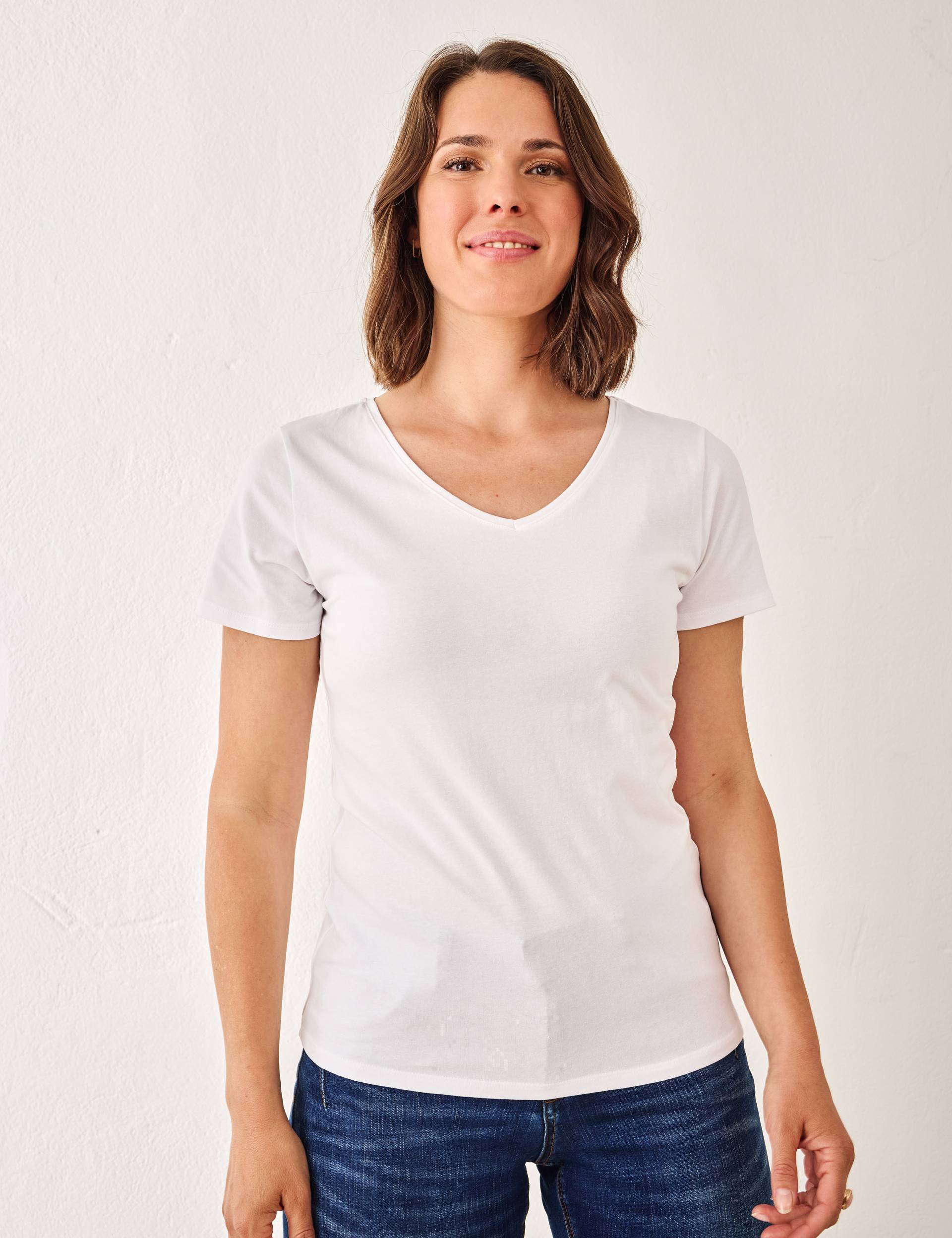 Basic T-Shirt - Modell Sandy von Jeans Fritz