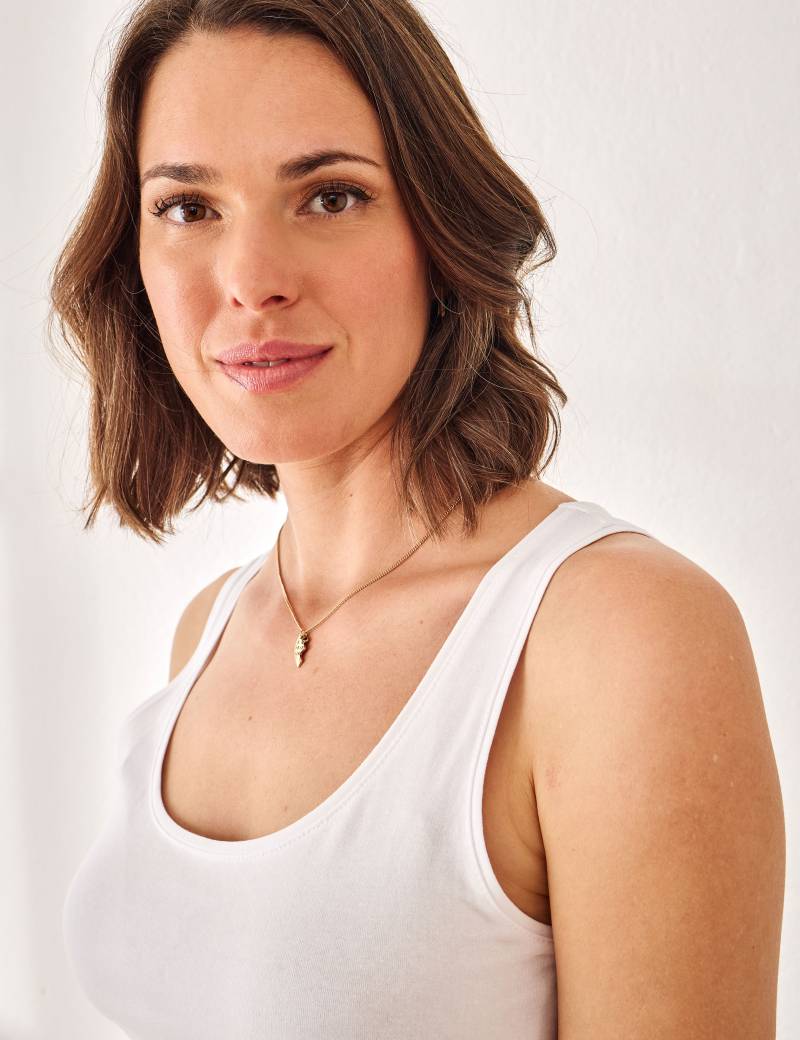 Basic-Top Baumwolle - Modell Elsa Basic-Top Baumwolle - Modell Elsa von Jeans Fritz
