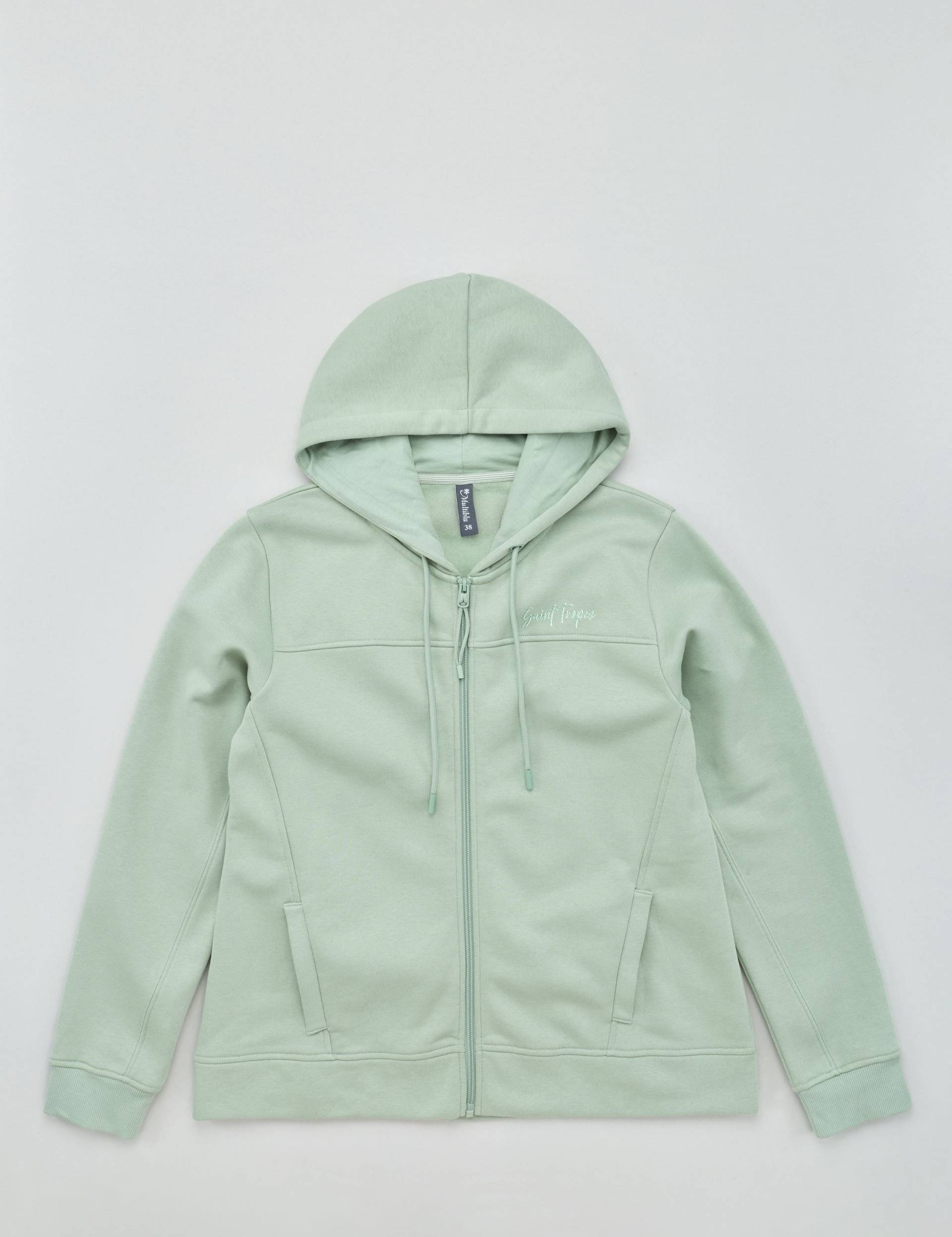 Bequeme Sweatjacke mit Kapuze von Jeans Fritz