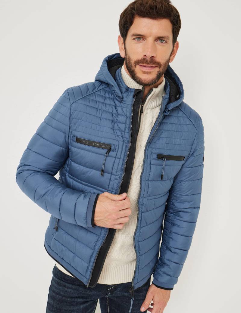 Leicht wattierte Kapuzen-Steppjacke von Jeans Fritz