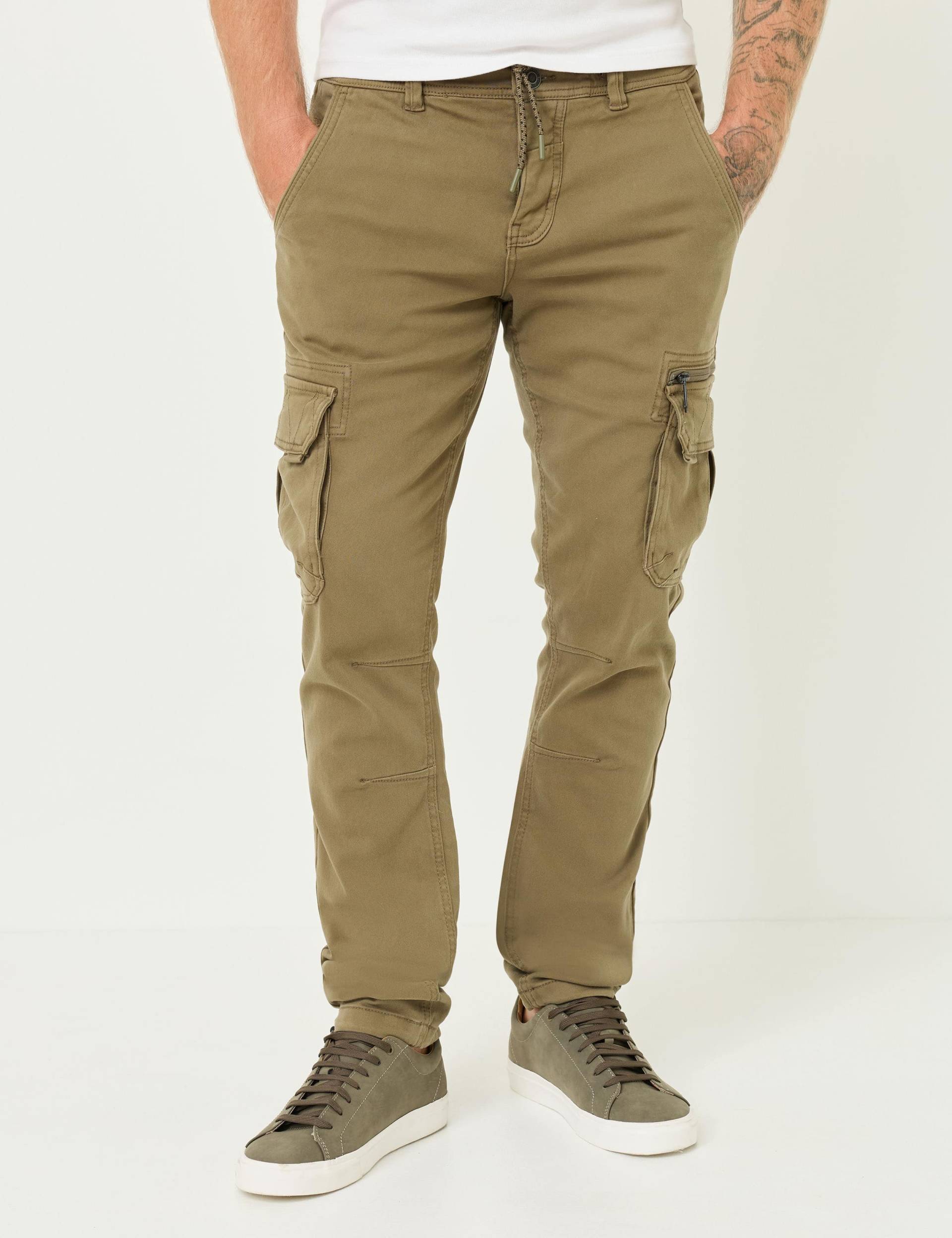 Cargo-Hose aus Baumwoll-Stretch von Jeans Fritz