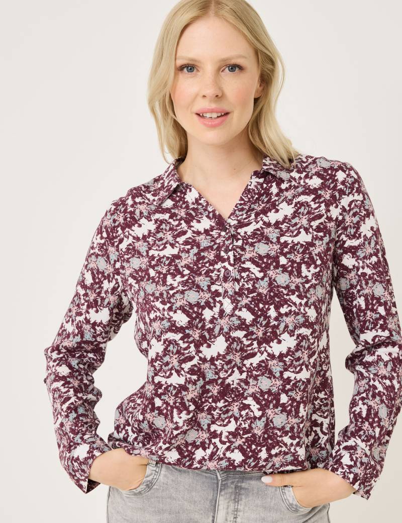 Gemusterte Bluse mit Hemdkragen Gemusterte Bluse mit Hemdkragen von Jeans Fritz