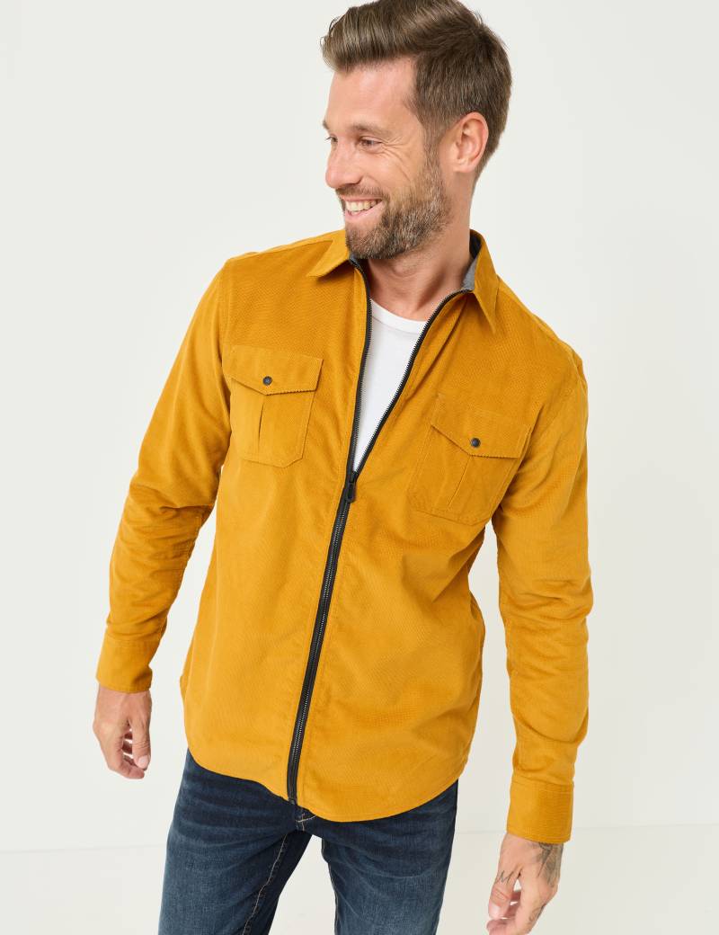 Weiches Cordhemd mit Zip von Jeans Fritz