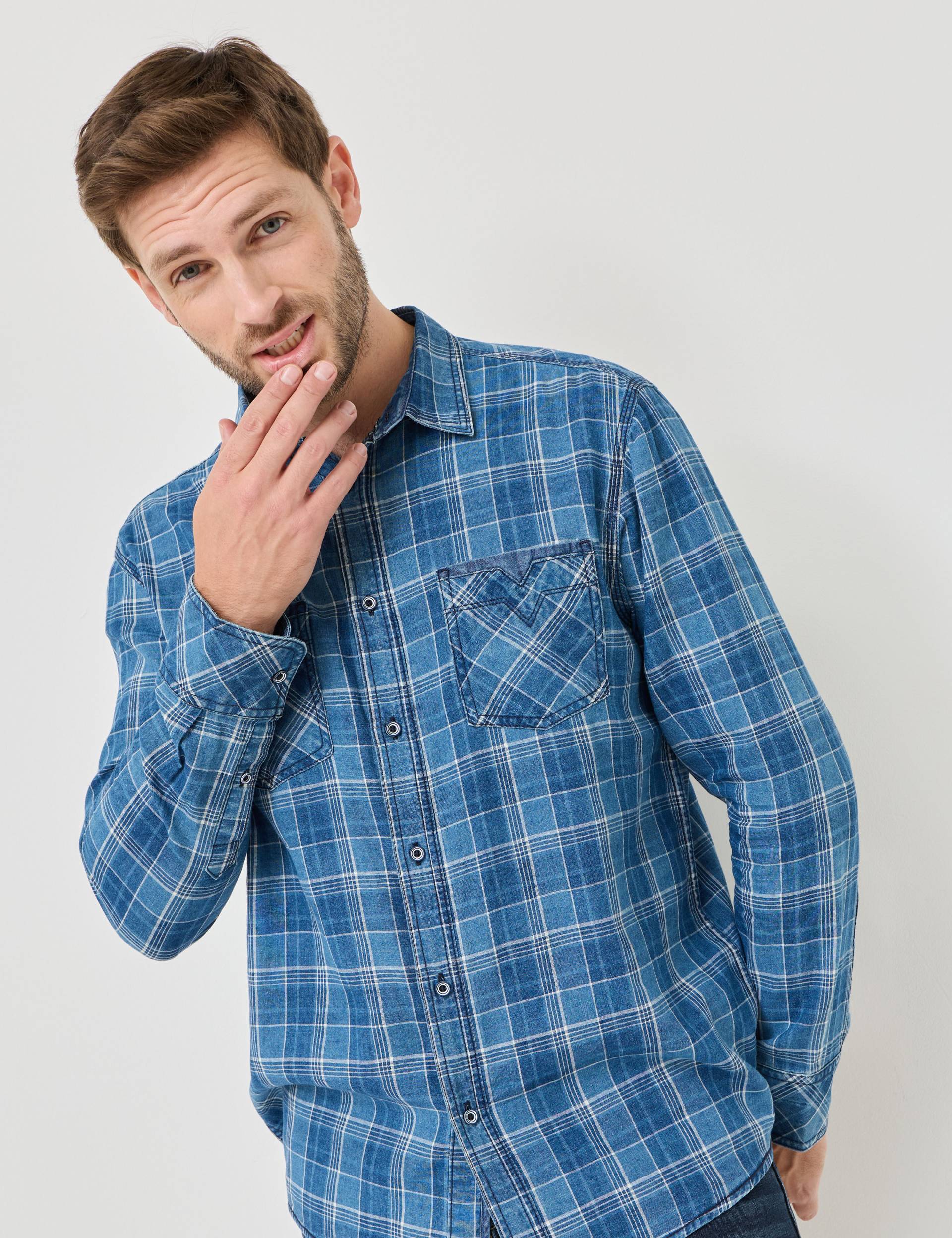 Allrounder: Hemd mit Karomuster von Jeans Fritz