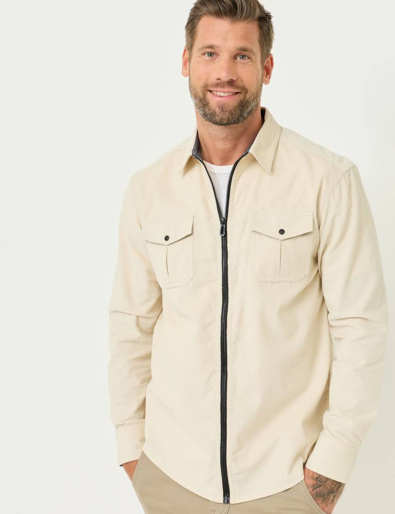 Weiches Cordhemd mit Zip von Jeans Fritz
