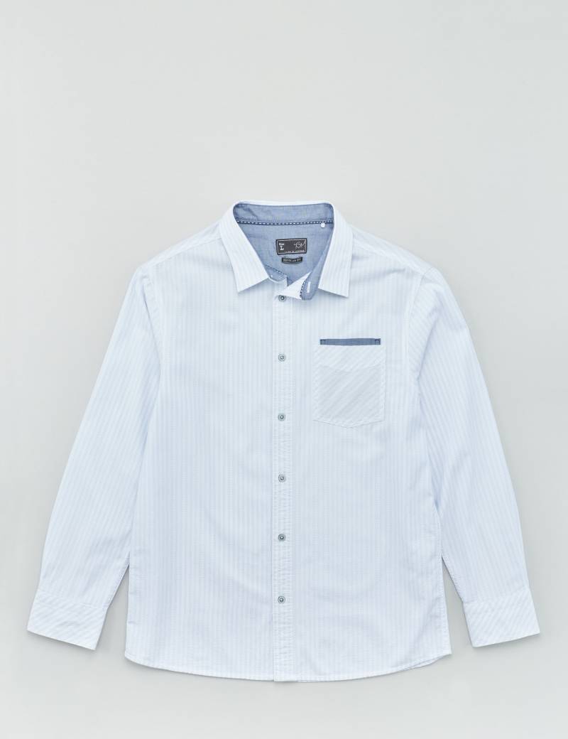 Allrounder: Uni-Hemd m. Struktur von Jeans Fritz