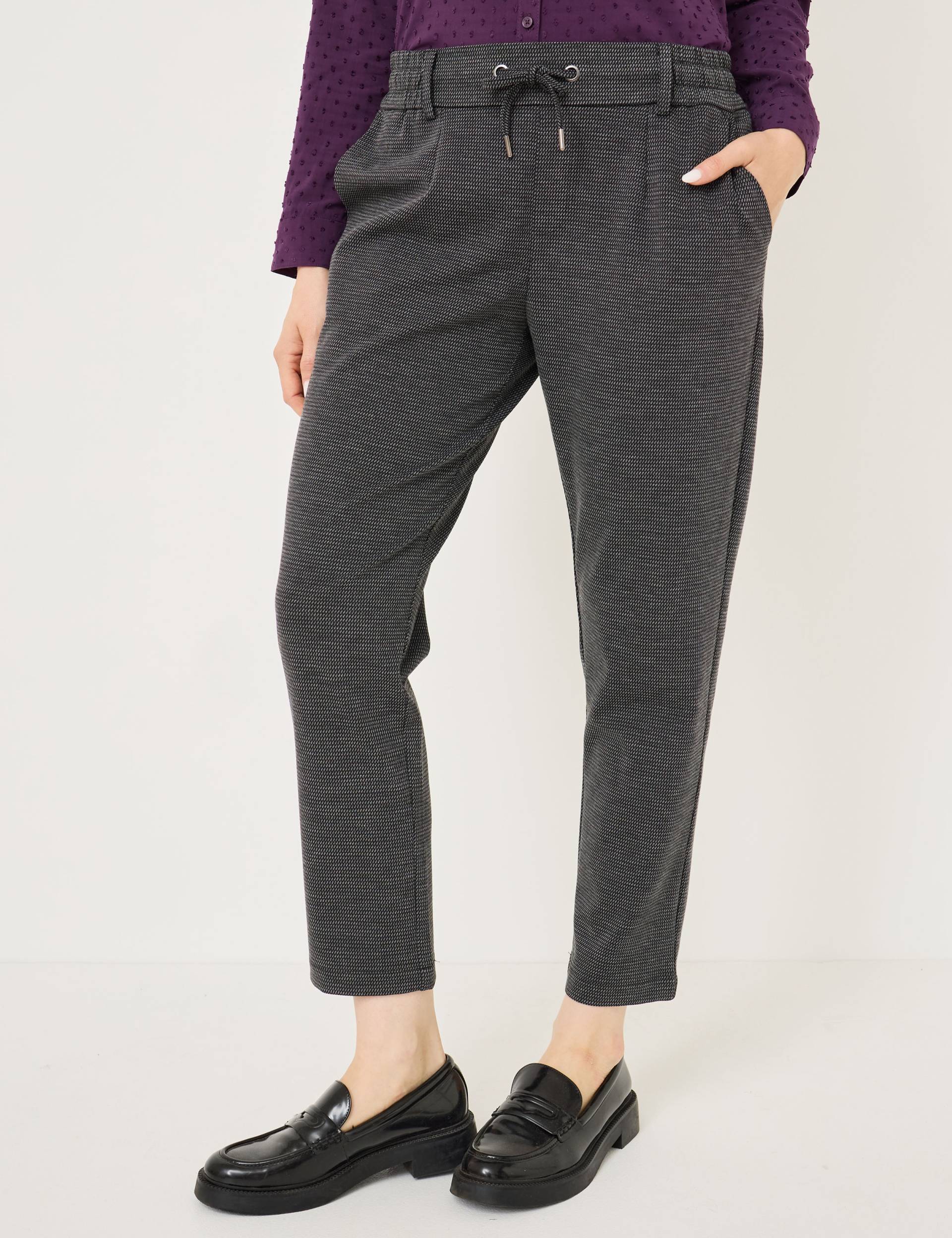 Gemusterte Hose im Jogg-Style von Jeans Fritz