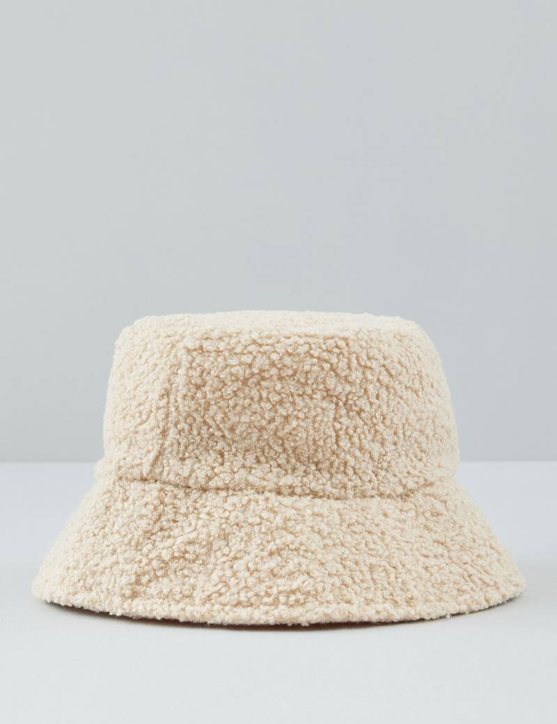 Bucket Hat mit Teddy-Optik von Jeans Fritz