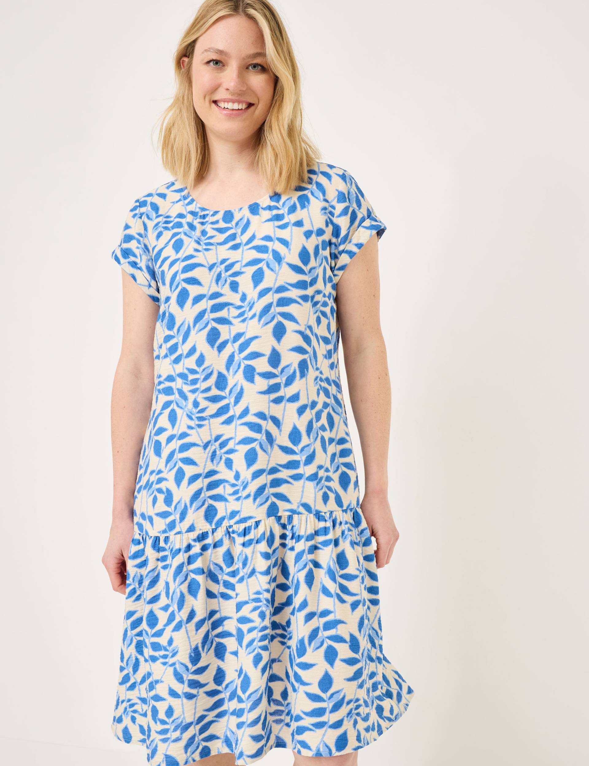 Luftiges Stufen-Kleid mit Print Luftiges Stufen-Kleid mit Print von Jeans Fritz