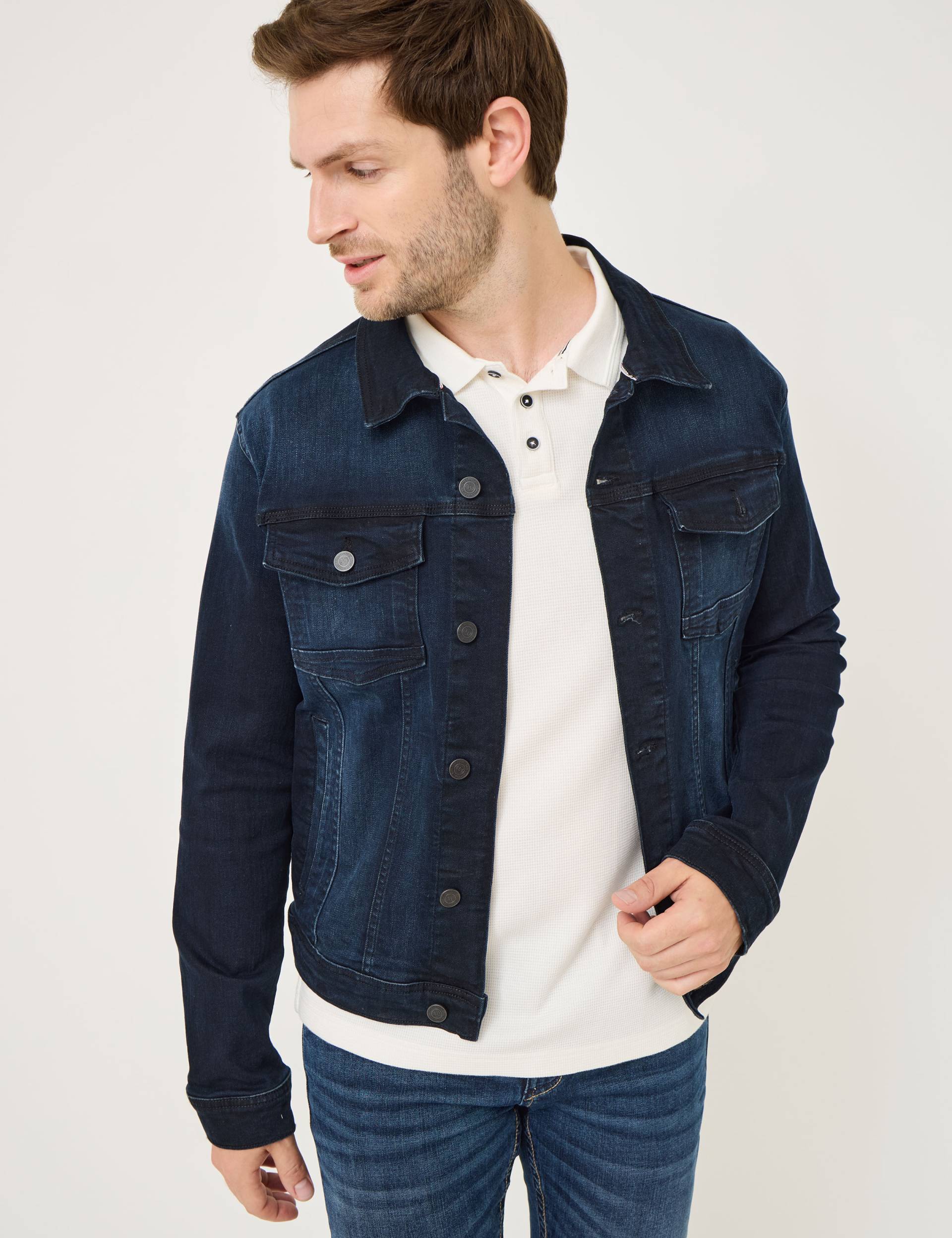 Klassische Jeansjacke mit Stretch Klassische Jeansjacke mit Stretch von Jeans Fritz