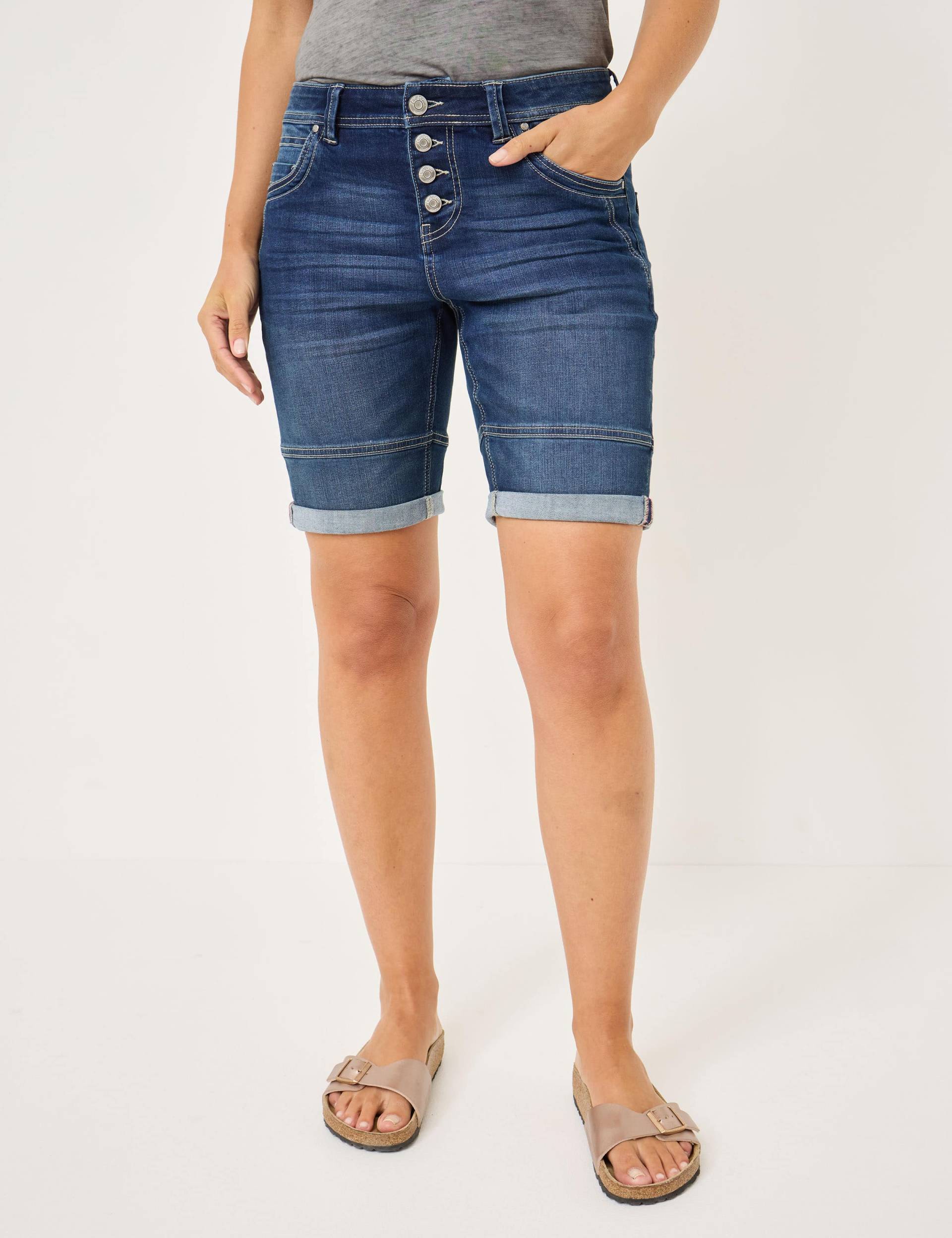 Bequeme Jeans-Shorts m. Knopfleiste Bequeme Jeans-Shorts m. Knopfleiste von Jeans Fritz