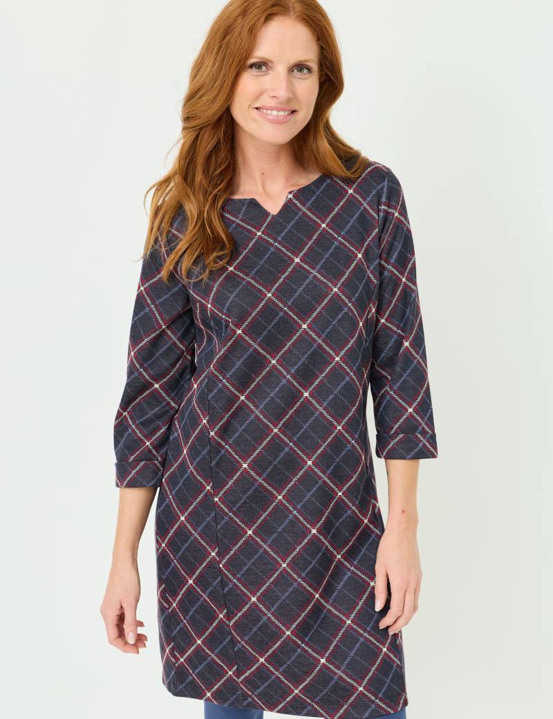 Jerseykleid mit Karomuster von Jeans Fritz