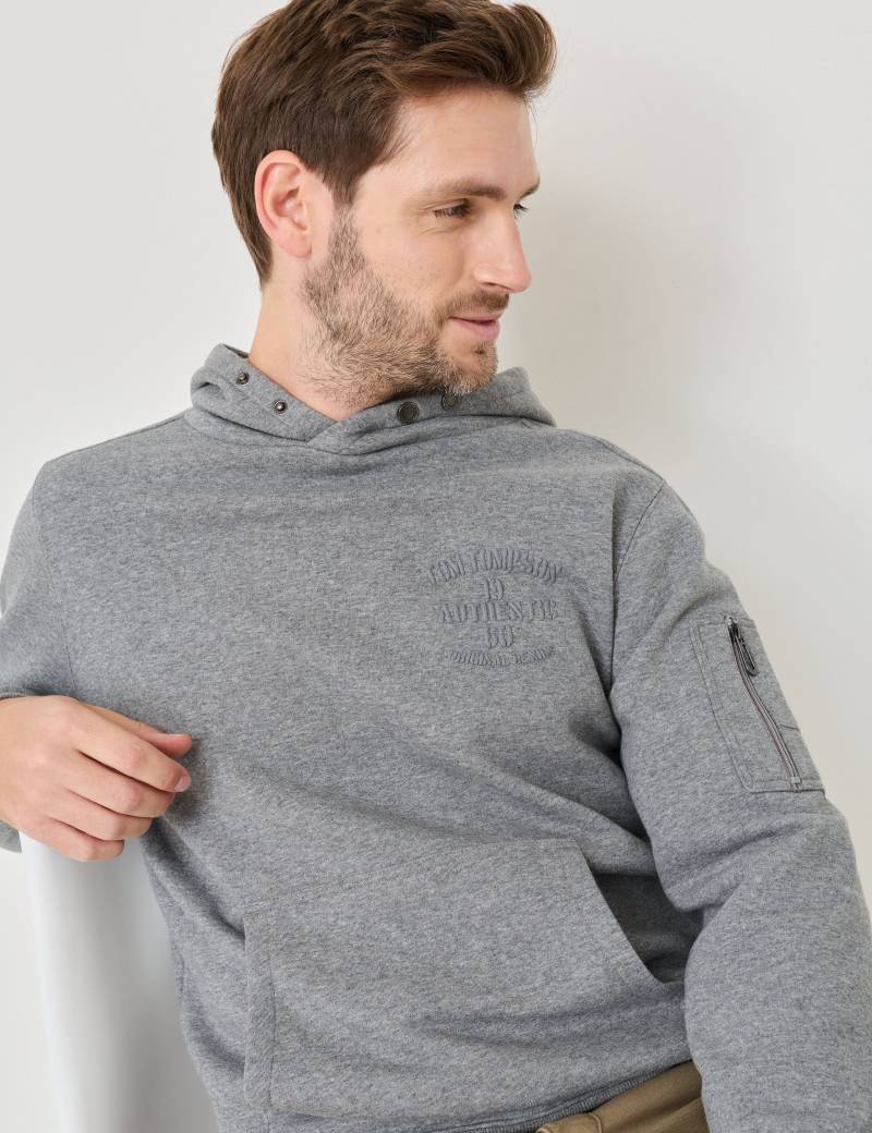 Kapuzen-Sweat mit Applikation von Jeans Fritz