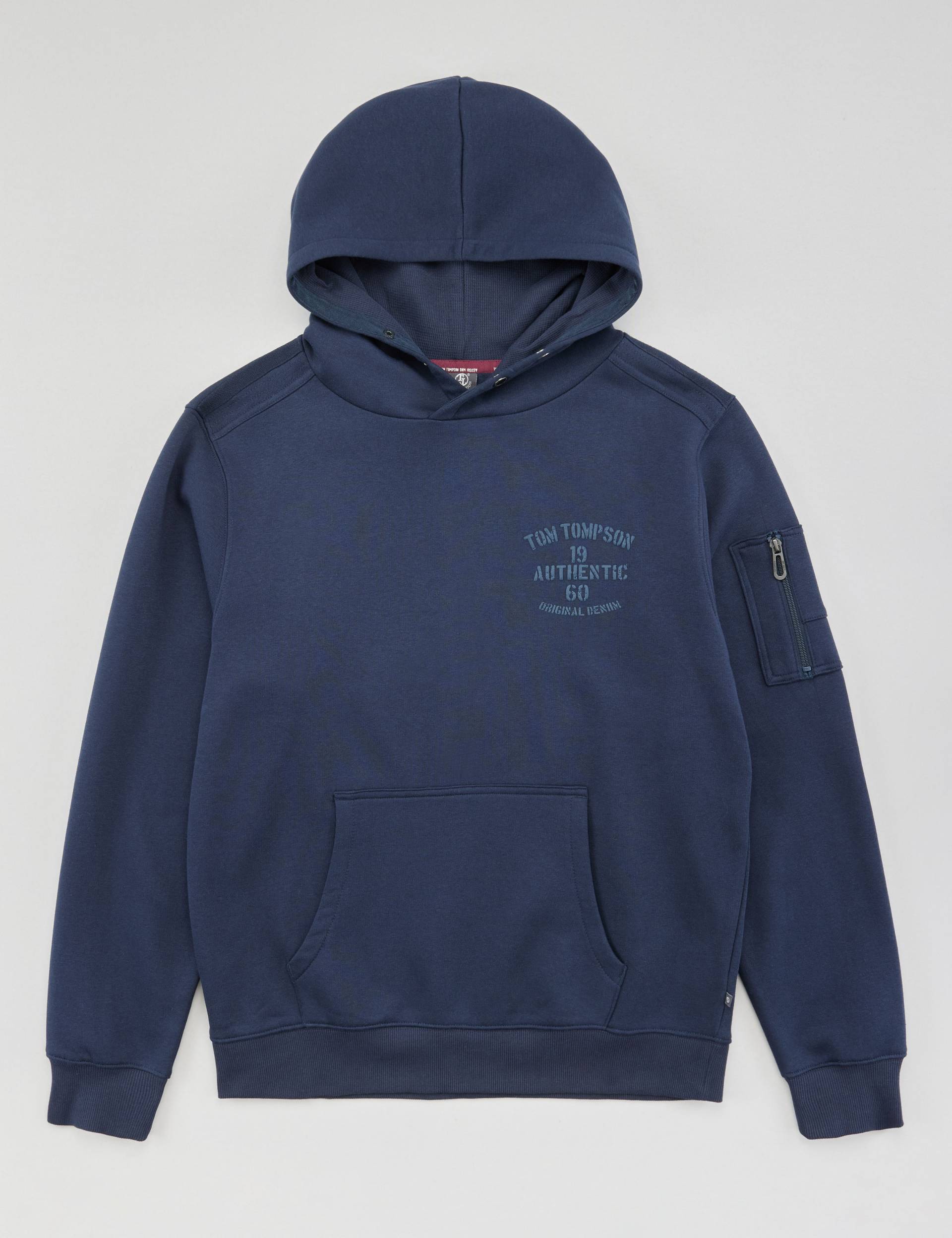 Kapuzen-Sweat mit Applikation von Jeans Fritz