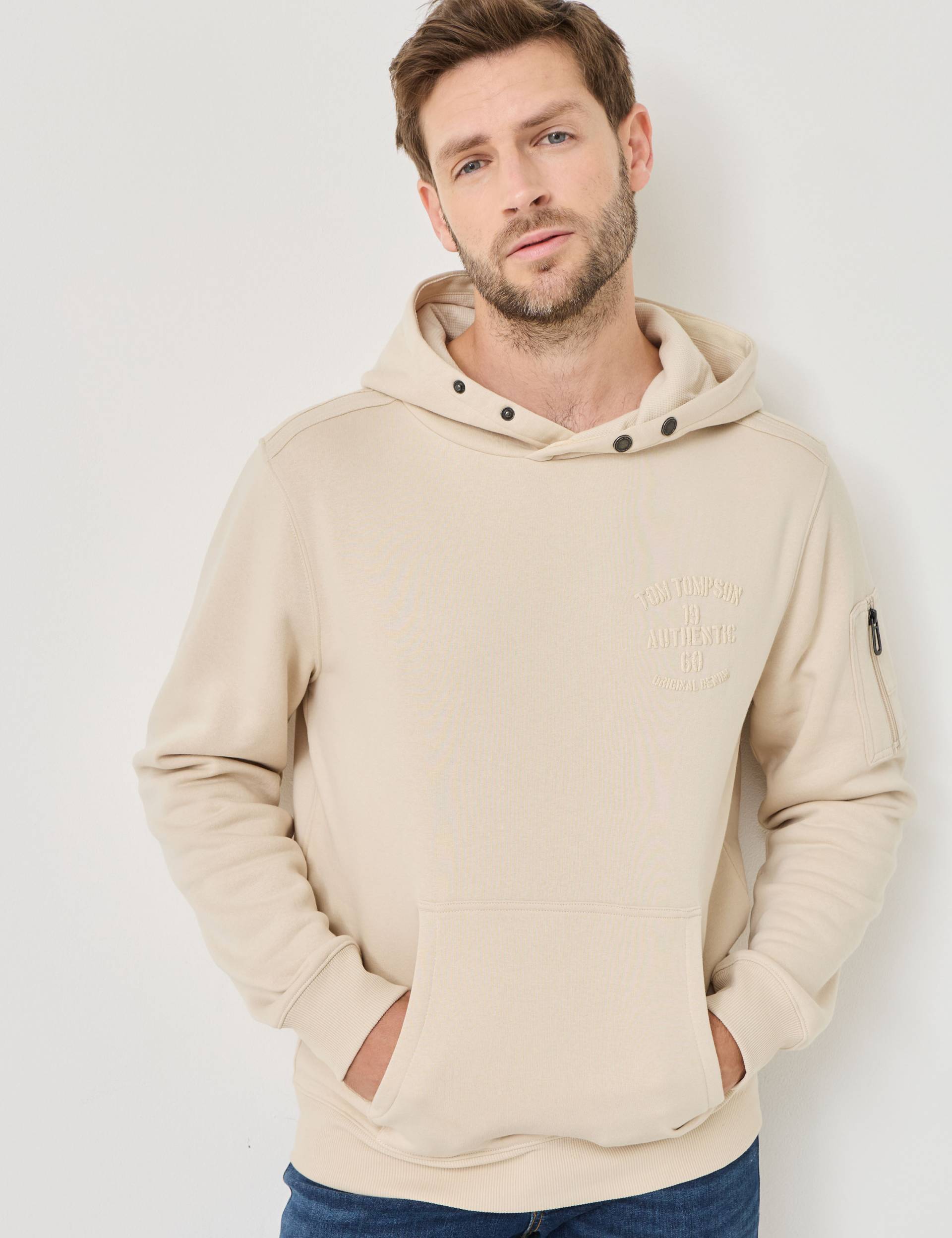 Kapuzen-Sweat mit Applikation Kapuzen-Sweat mit Applikation von Jeans Fritz