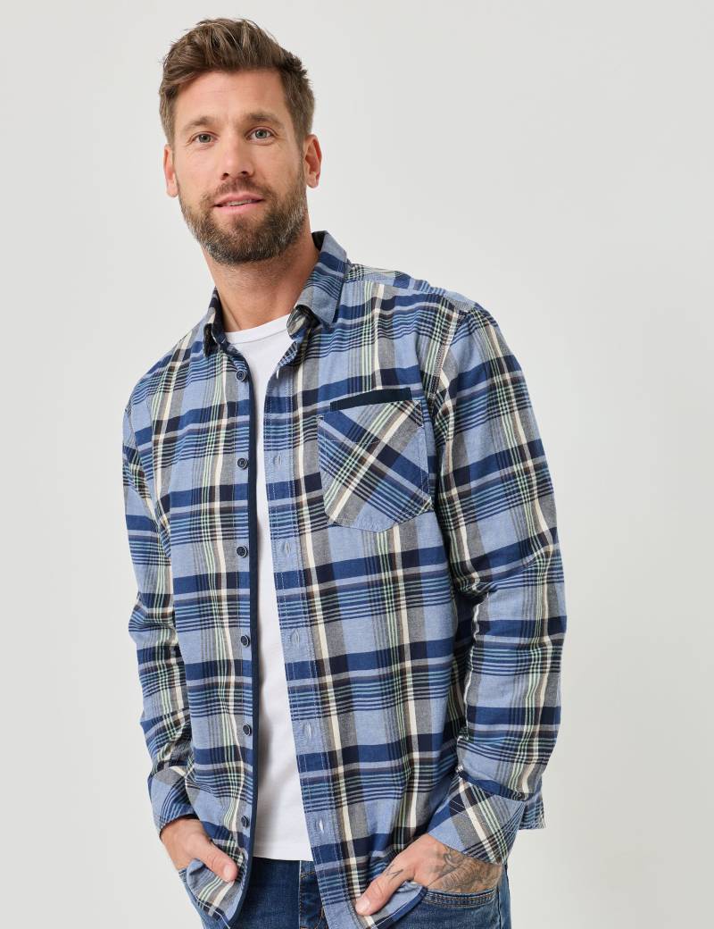 Karohemd aus weicher Twillqualität von Jeans Fritz