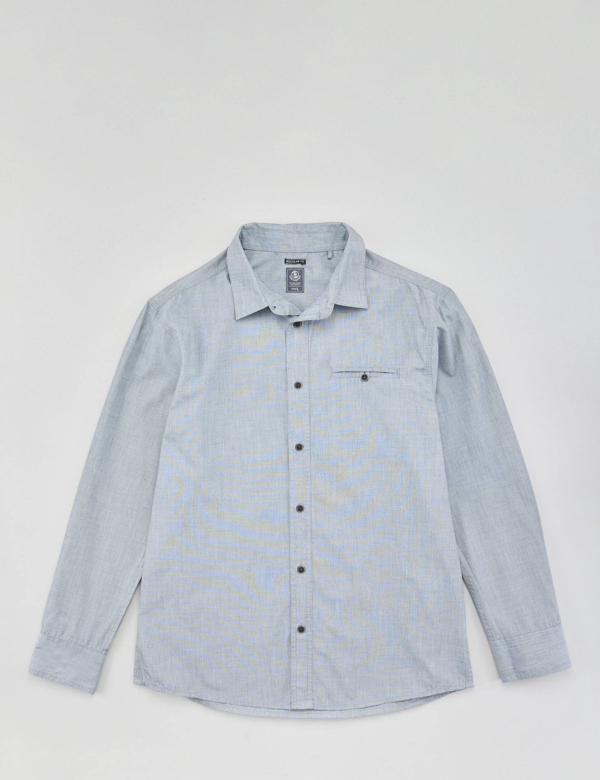 Pflegeleichtes Hemd, Minikaro von Jeans Fritz