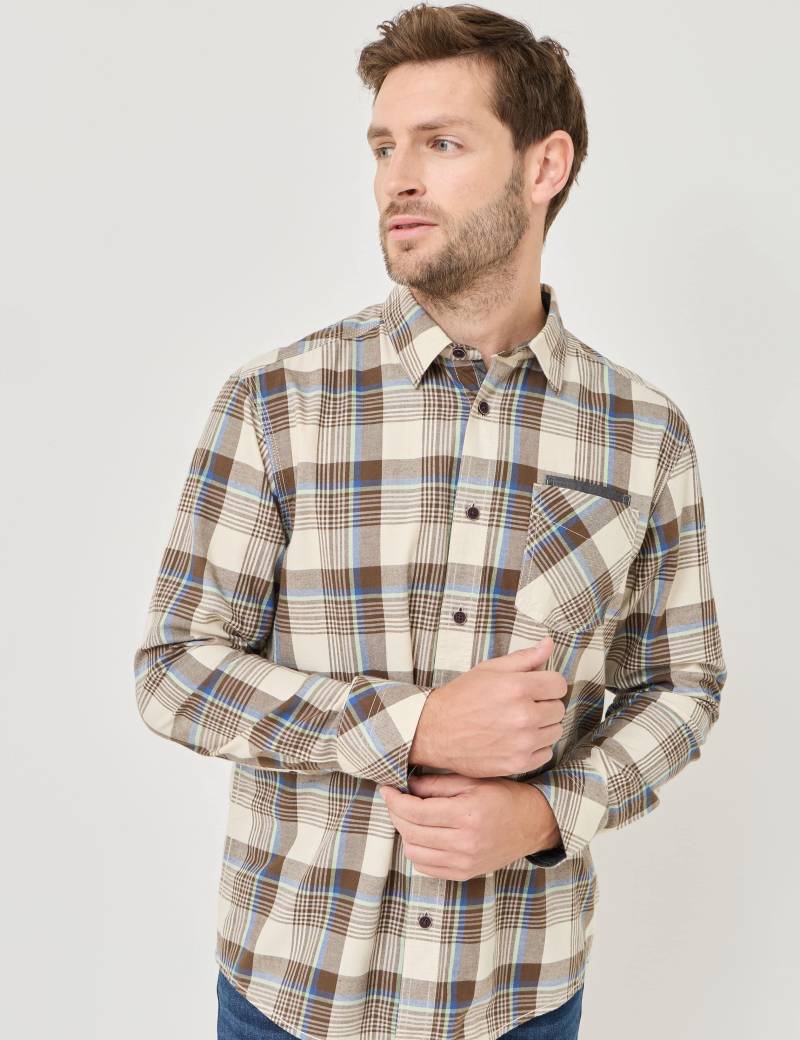 Karohemd aus weicher Twillqualität von Jeans Fritz