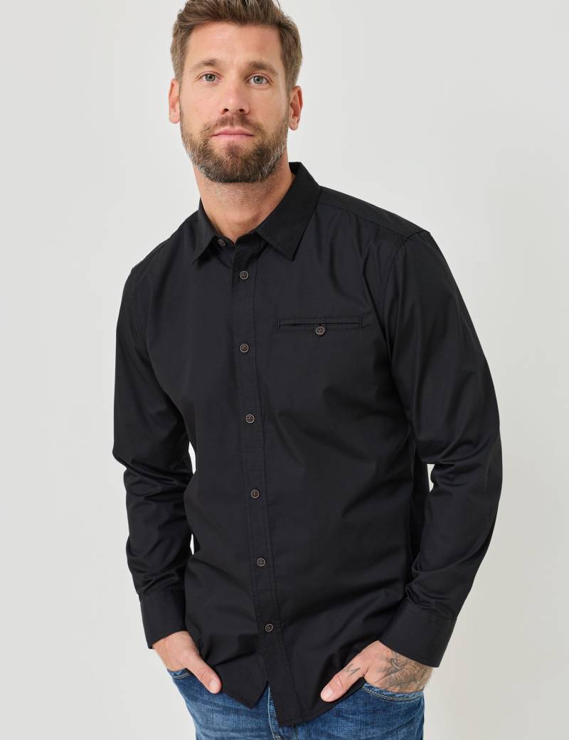 Pflegeleichtes Hemd, Minikaro von Jeans Fritz