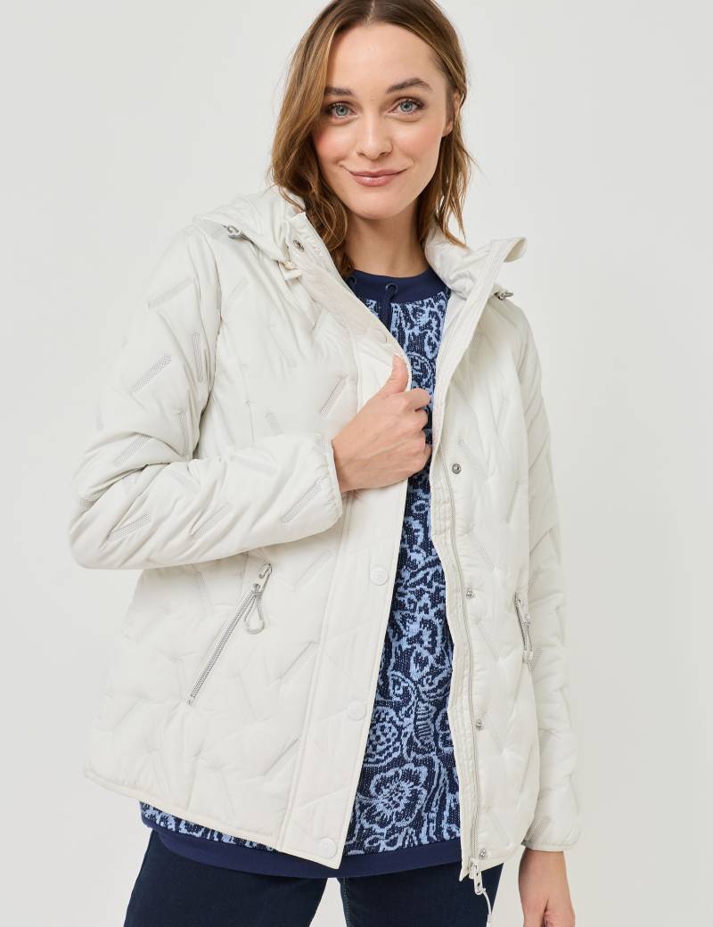 Kurze Stepp-Jacke mit Kapuze von Jeans Fritz