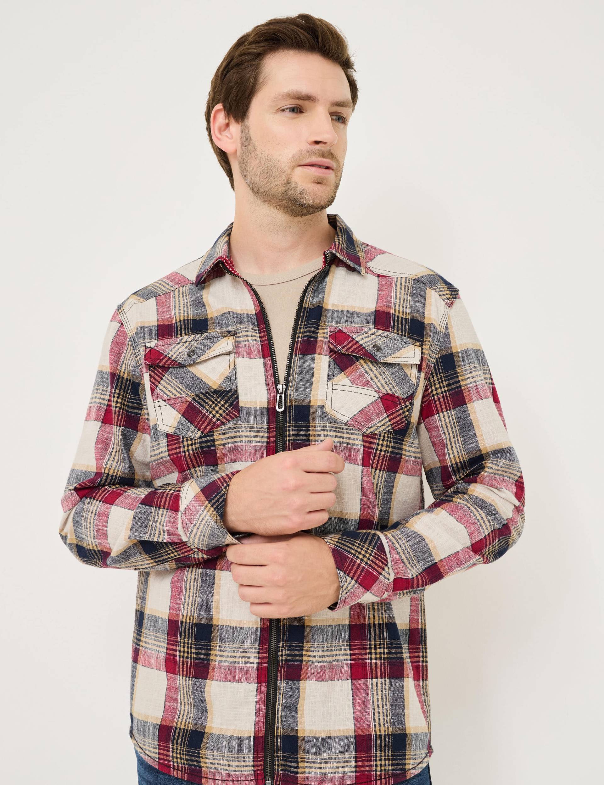 Lässiges Hemd mit Zip-Verschluss Lässiges Hemd mit Zip-Verschluss von Jeans Fritz