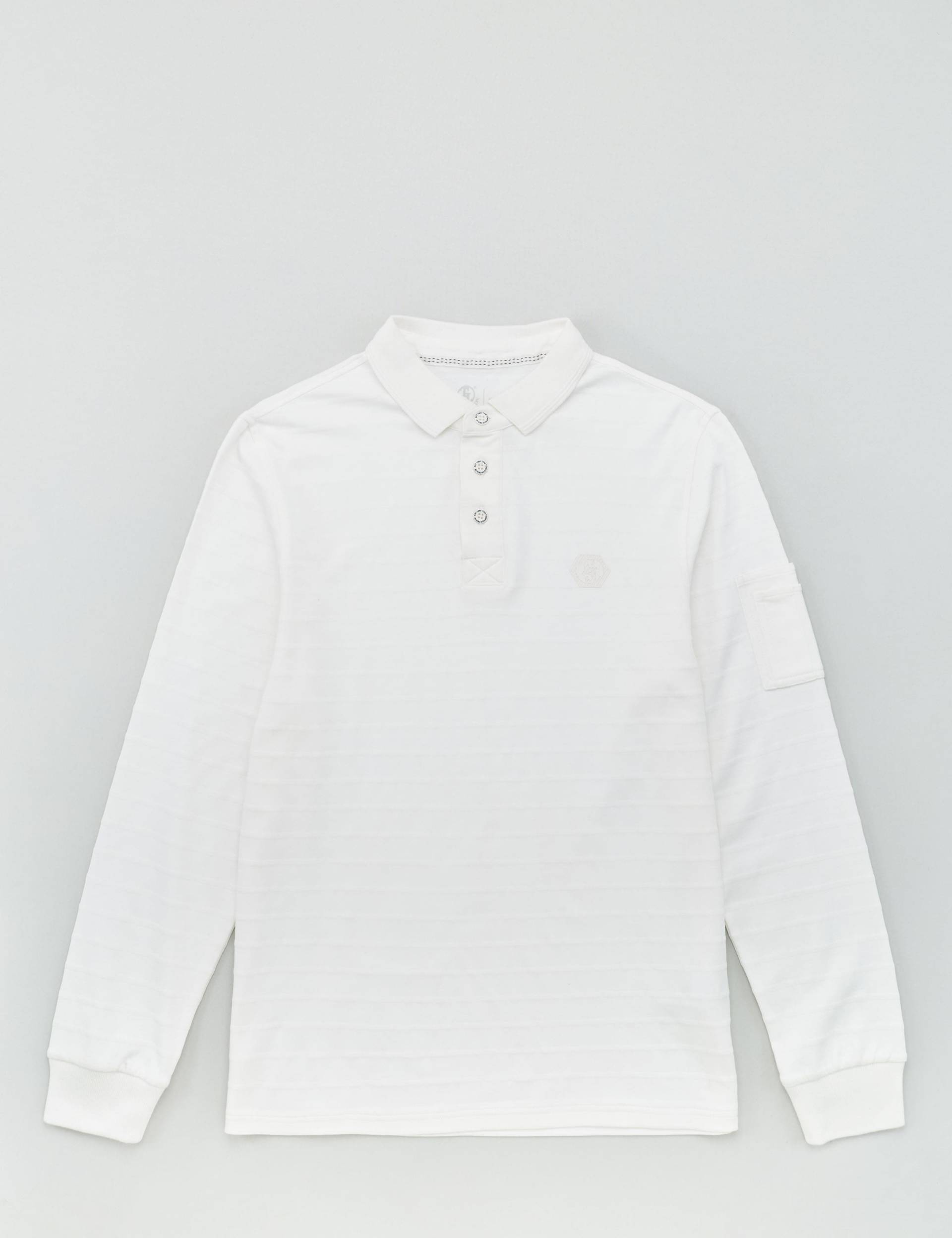 Lässiges Polo-Shirt mit Struktur von Jeans Fritz