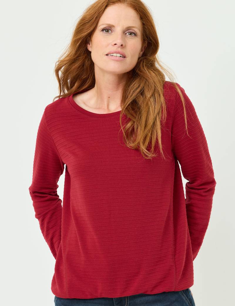 Langarmshirt mit Struktur-Streifen Langarmshirt mit Struktur-Streifen von Jeans Fritz