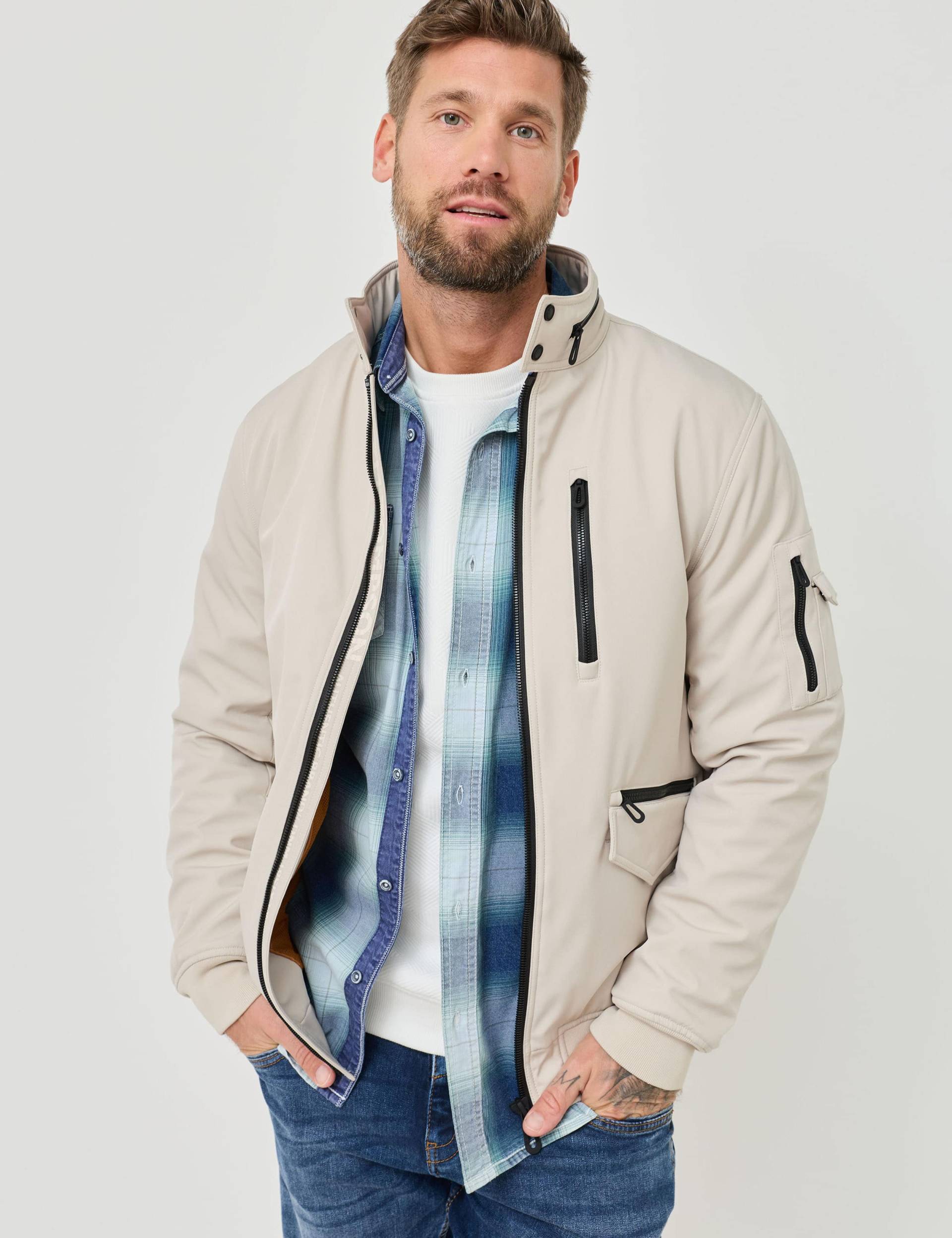 Leichter Softshell-Blouson von Jeans Fritz