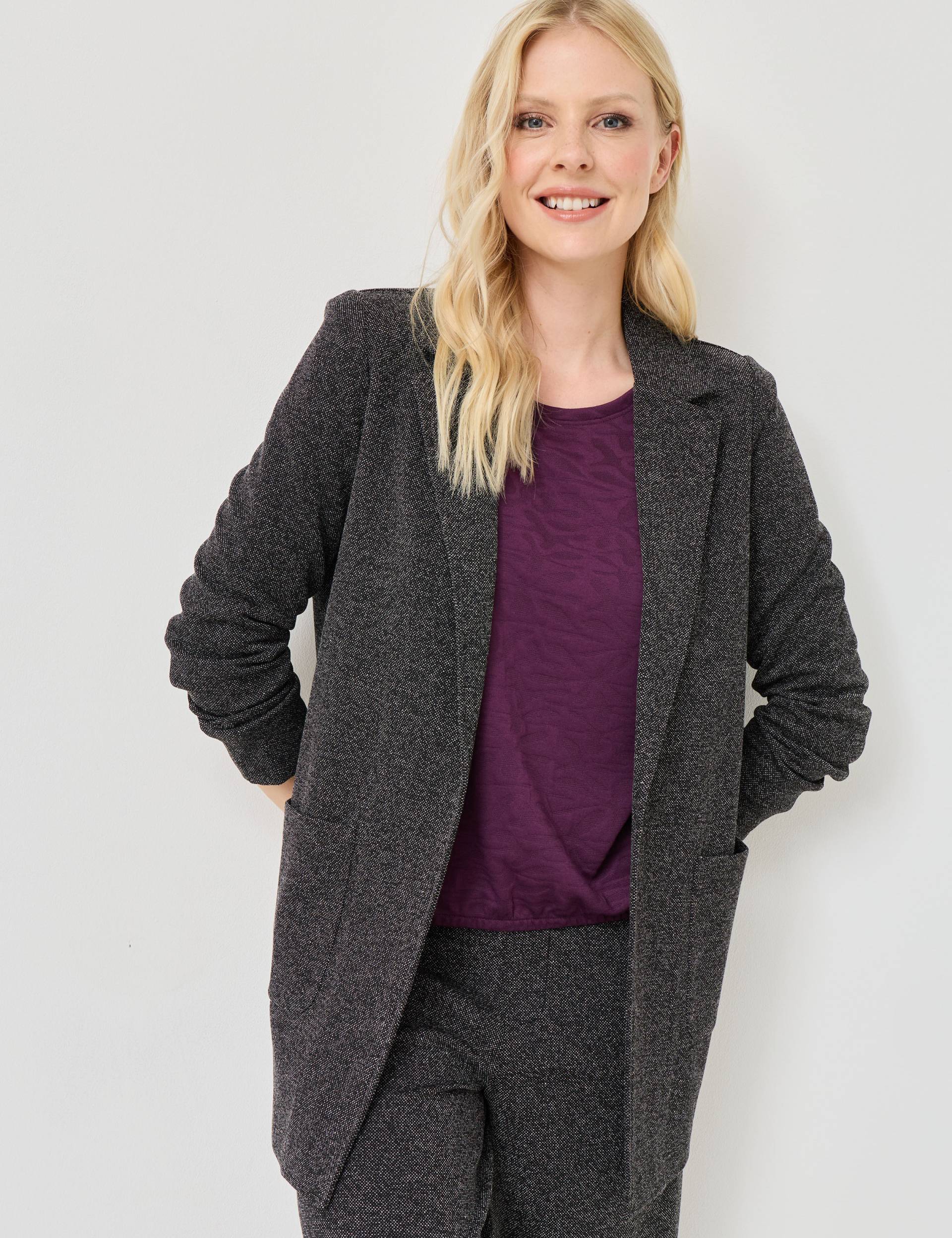 Longblazer mit offener Front von Jeans Fritz