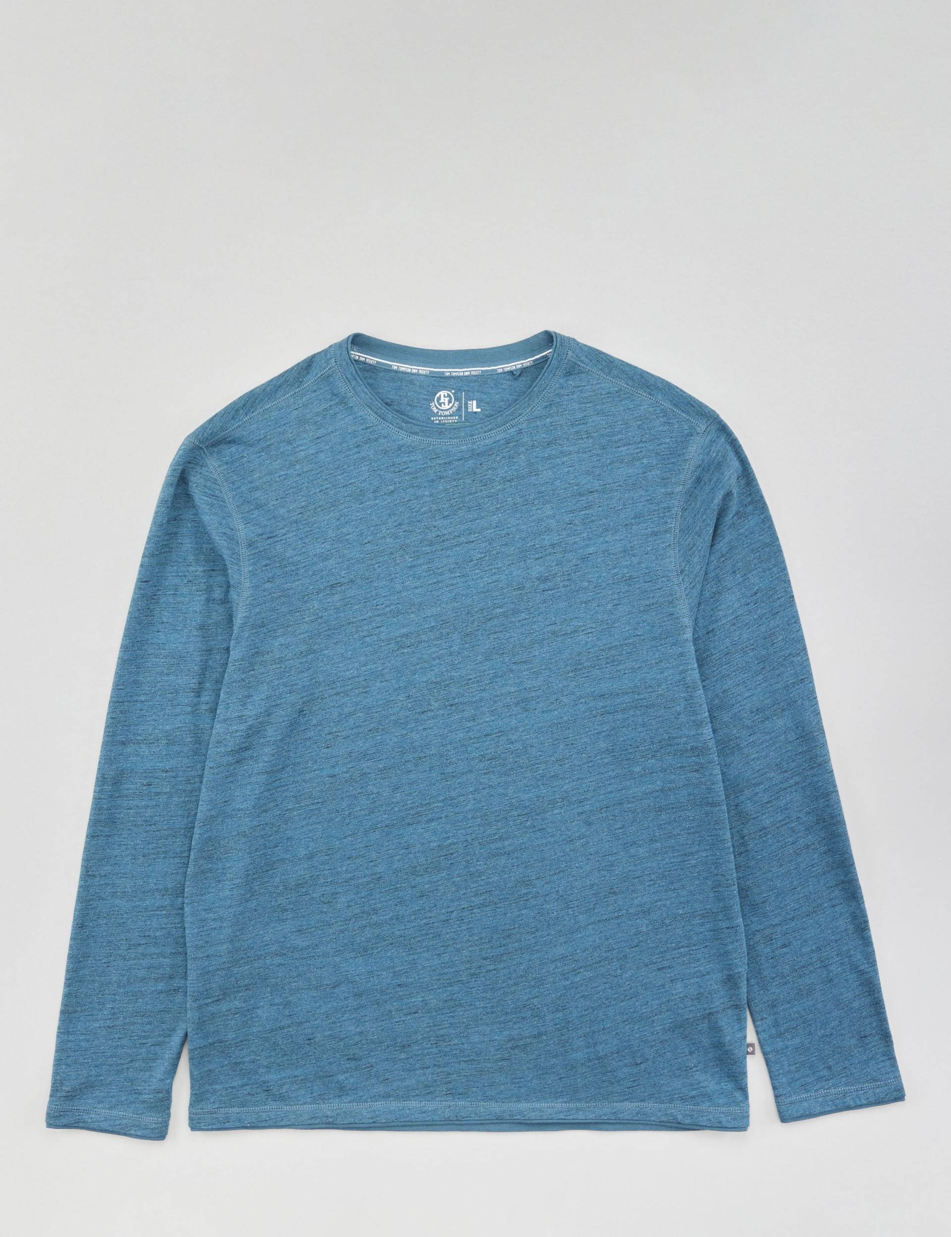 Longsleeve mit Melange-Effekt von Jeans Fritz