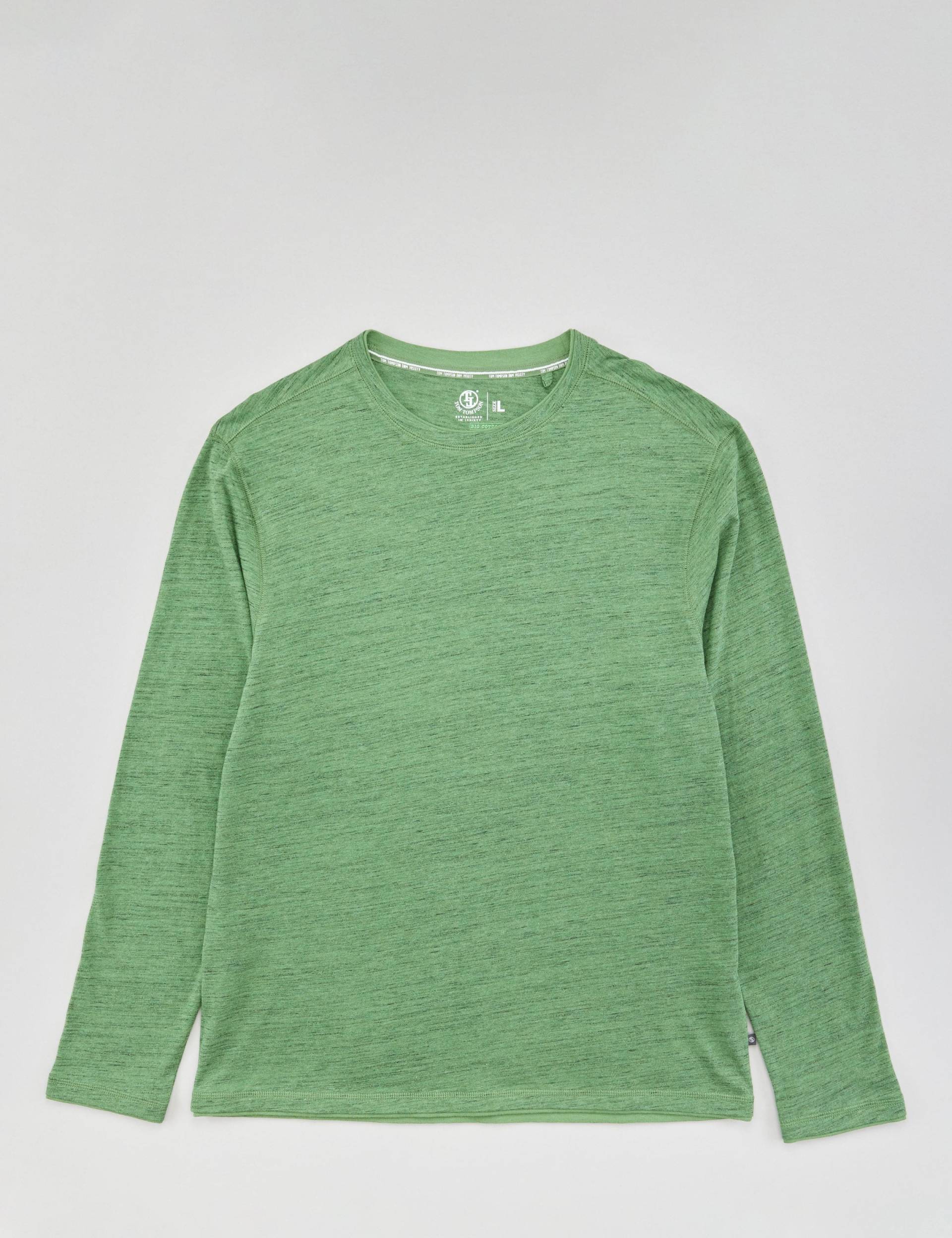 Longsleeve mit Melange-Effekt von Jeans Fritz