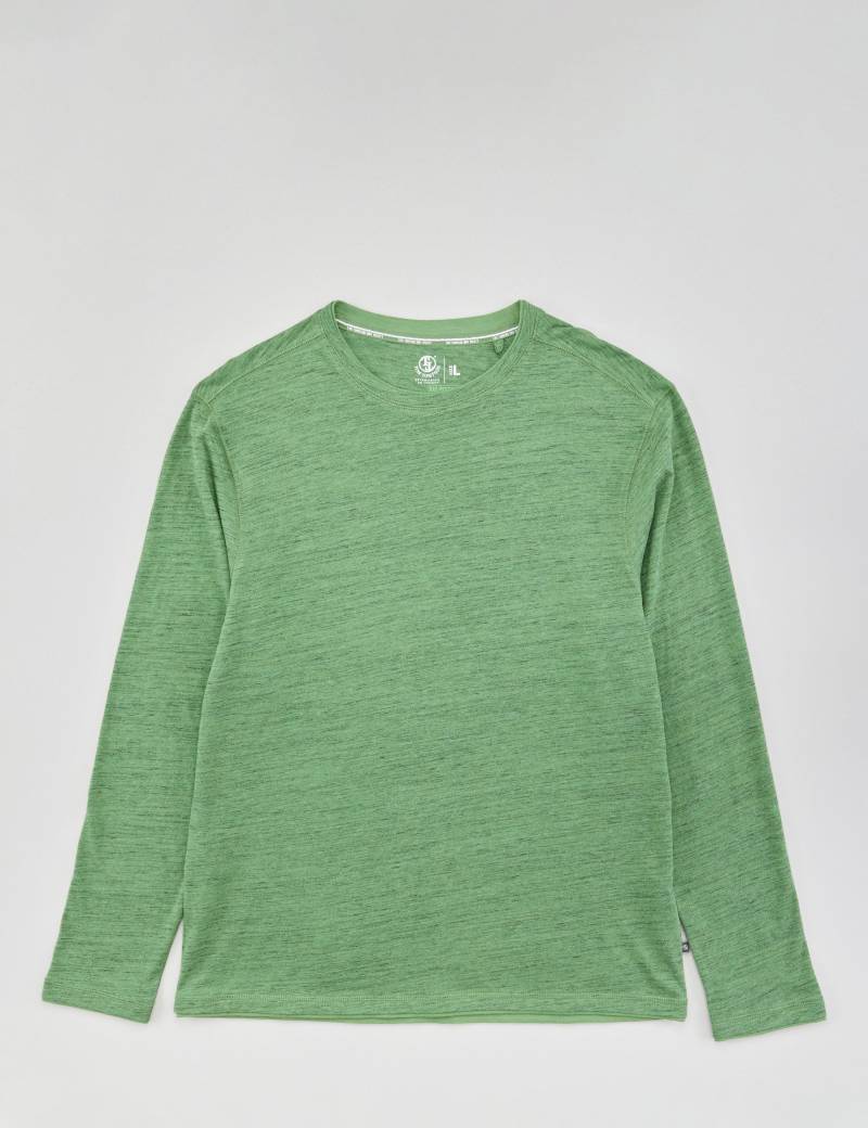 Longsleeve mit Melange-Effekt von Jeans Fritz