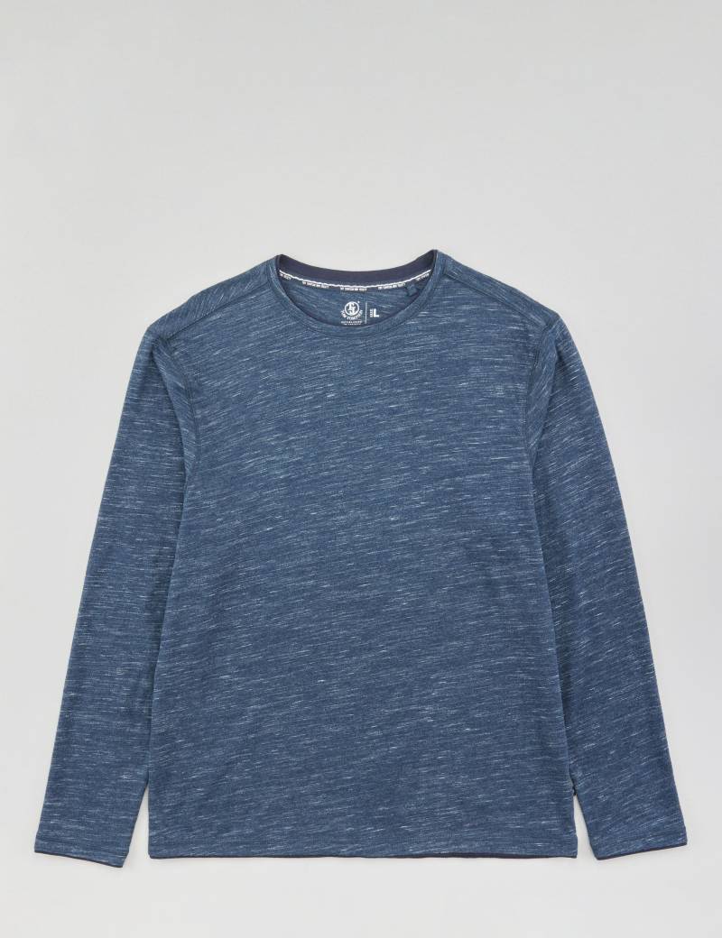 Longsleeve mit Melange-Effekt von Jeans Fritz