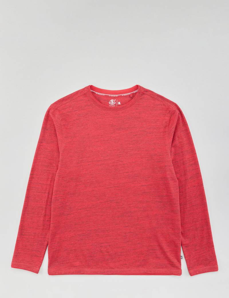 Longsleeve mit Melange-Effekt von Jeans Fritz