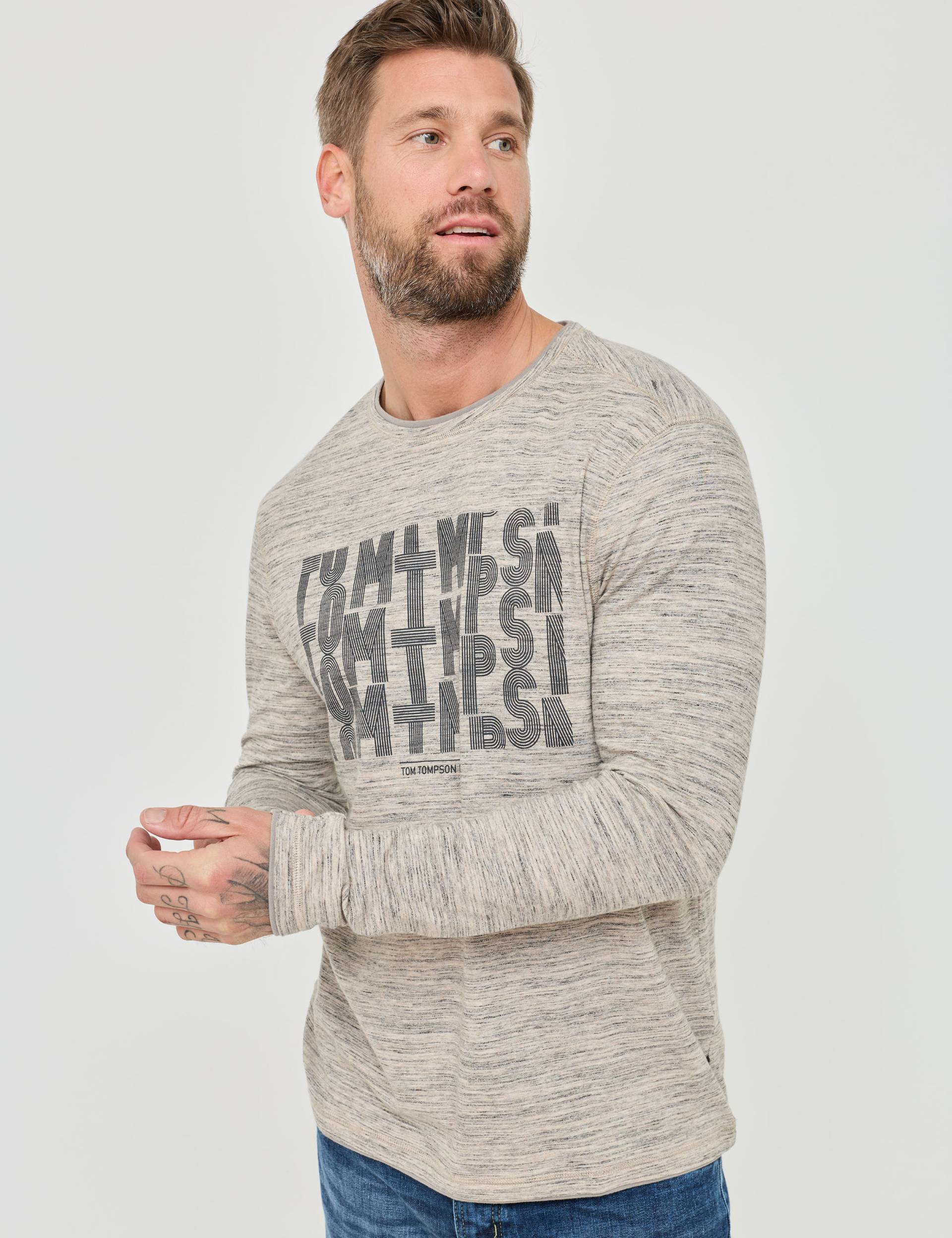 Weiches Longsleeve mit Frontprint von Jeans Fritz