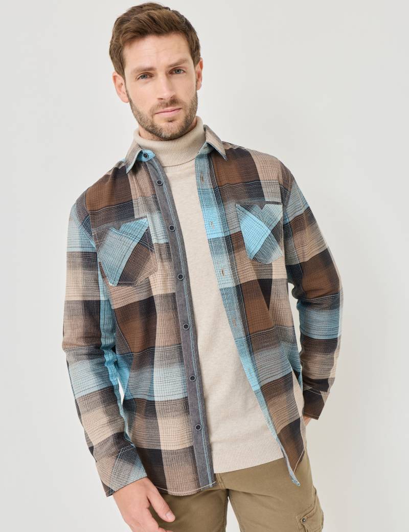 Modisches Karohemd aus Baumwolle von Jeans Fritz