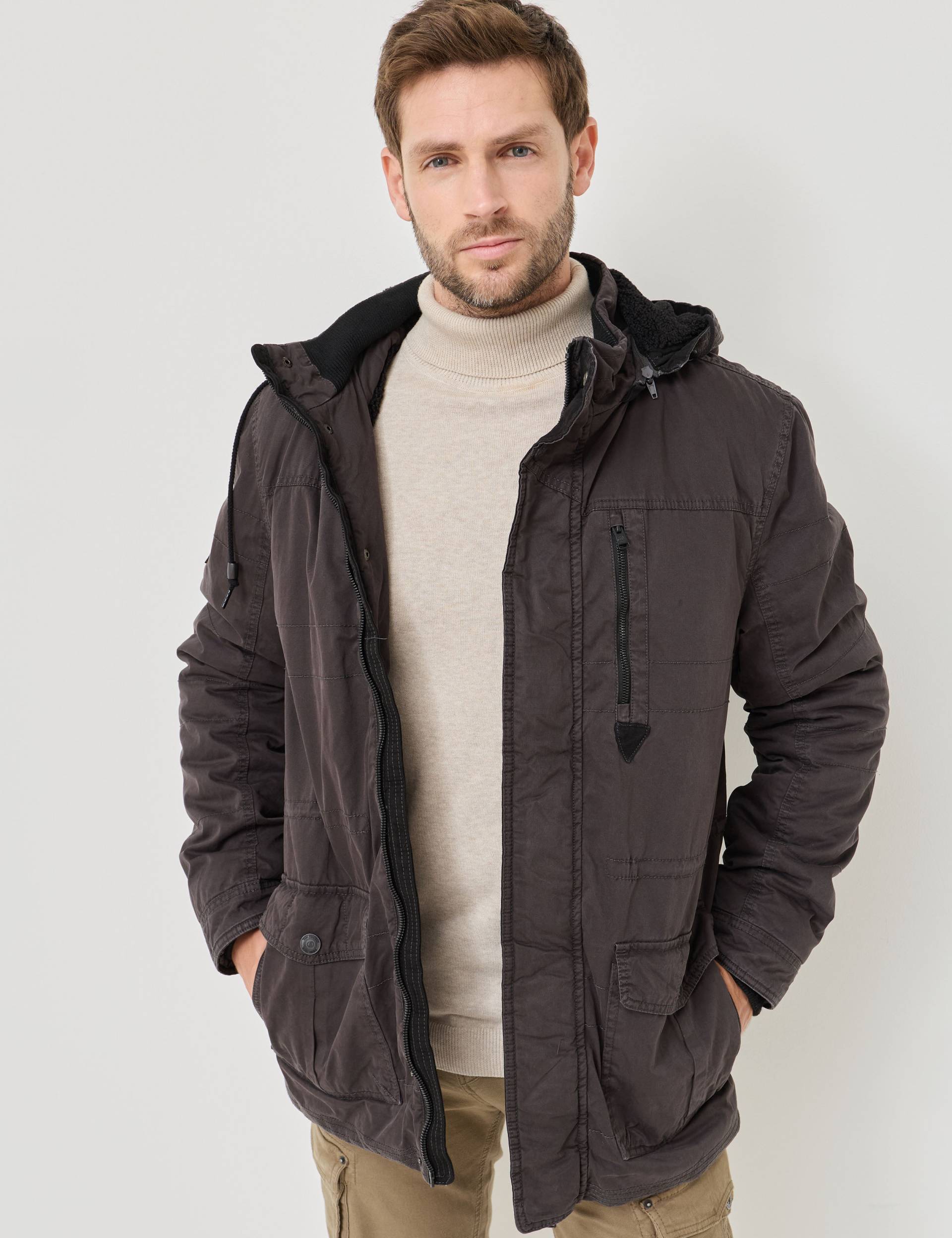 Lässiger Parka, warm gefüttert von Jeans Fritz