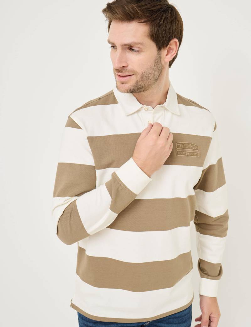 Polo-Shirt mit Blockstreifen von Jeans Fritz