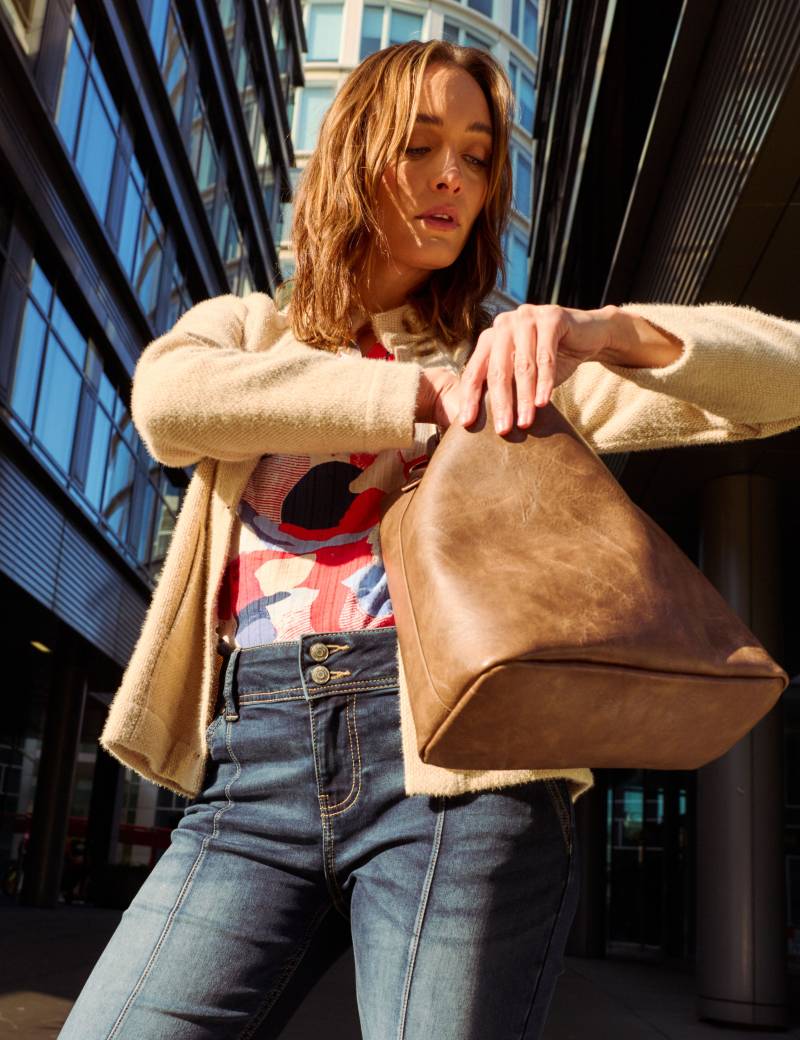 Praktischer Shopper mit Innentasche von Jeans Fritz