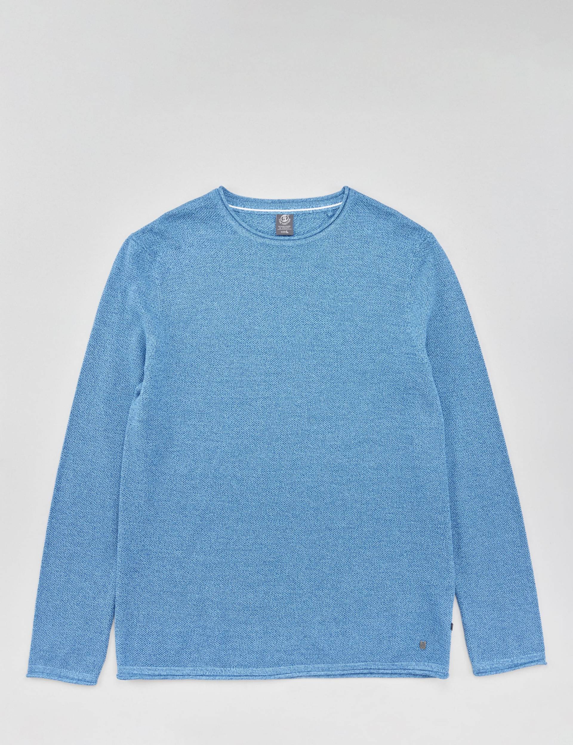 Basic-Pullover m. Strukturmuster von Jeans Fritz