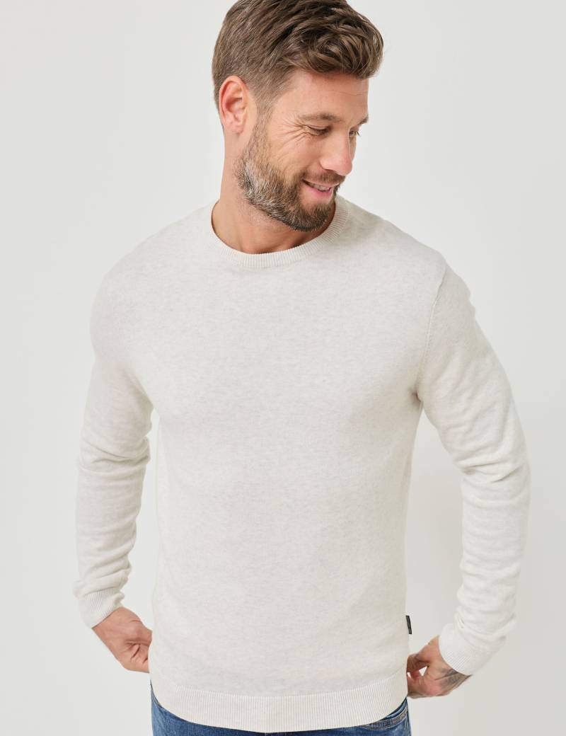 Basic-Pullover mit Rundhals von Jeans Fritz