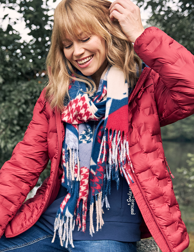 Kuscheliger Schal mit Muster Kuscheliger Schal mit Muster von Jeans Fritz