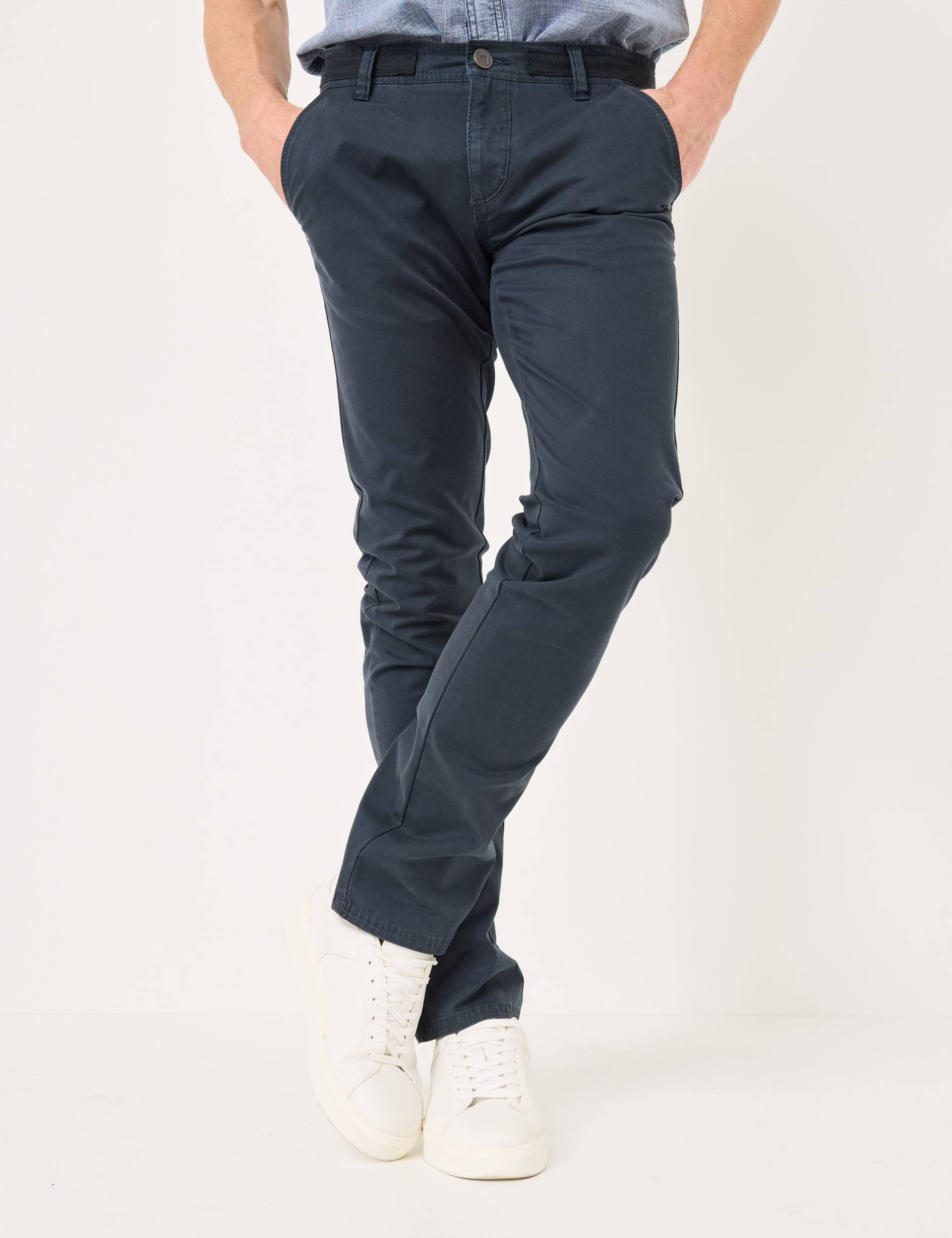 Slim Fit Chino aus Baumwoll-Stretch von Jeans Fritz
